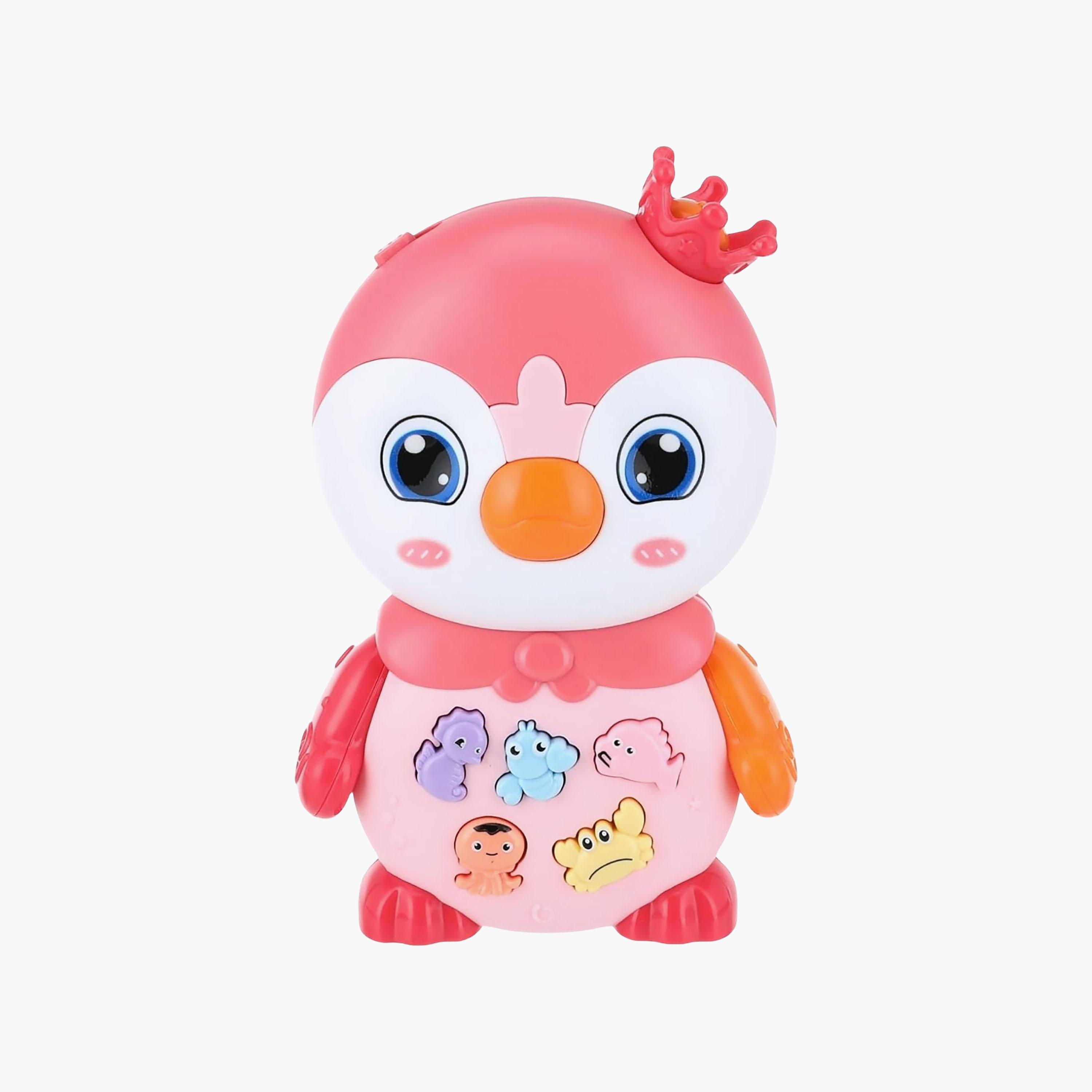 Little Angel Musical Penguin Toy with Light & Sound-toys-babyandtoddlertoys-lightsandmusicaltoys-image-1