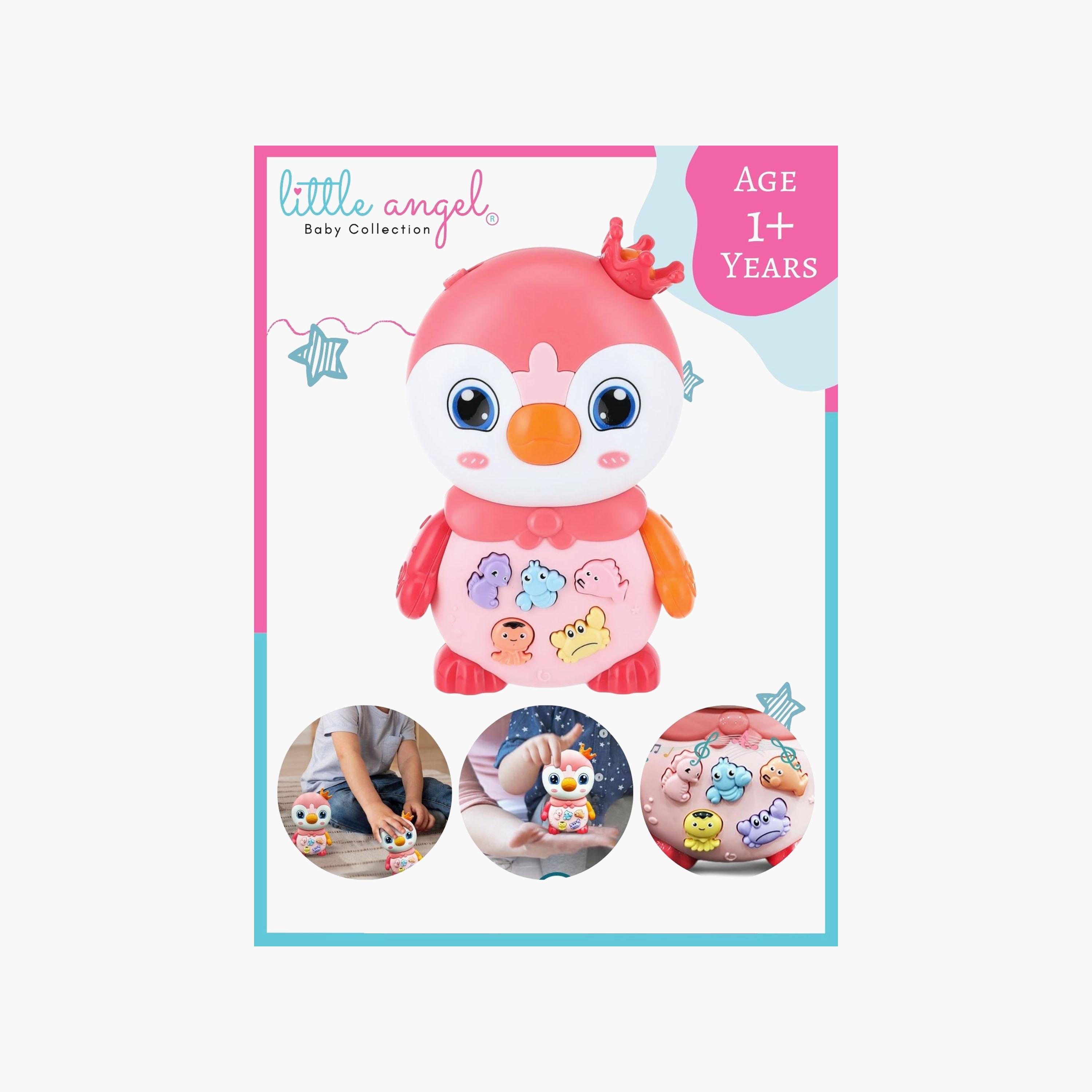 Little Angel Musical Penguin Toy with Light & Sound-toys-babyandtoddlertoys-lightsandmusicaltoys-image-7