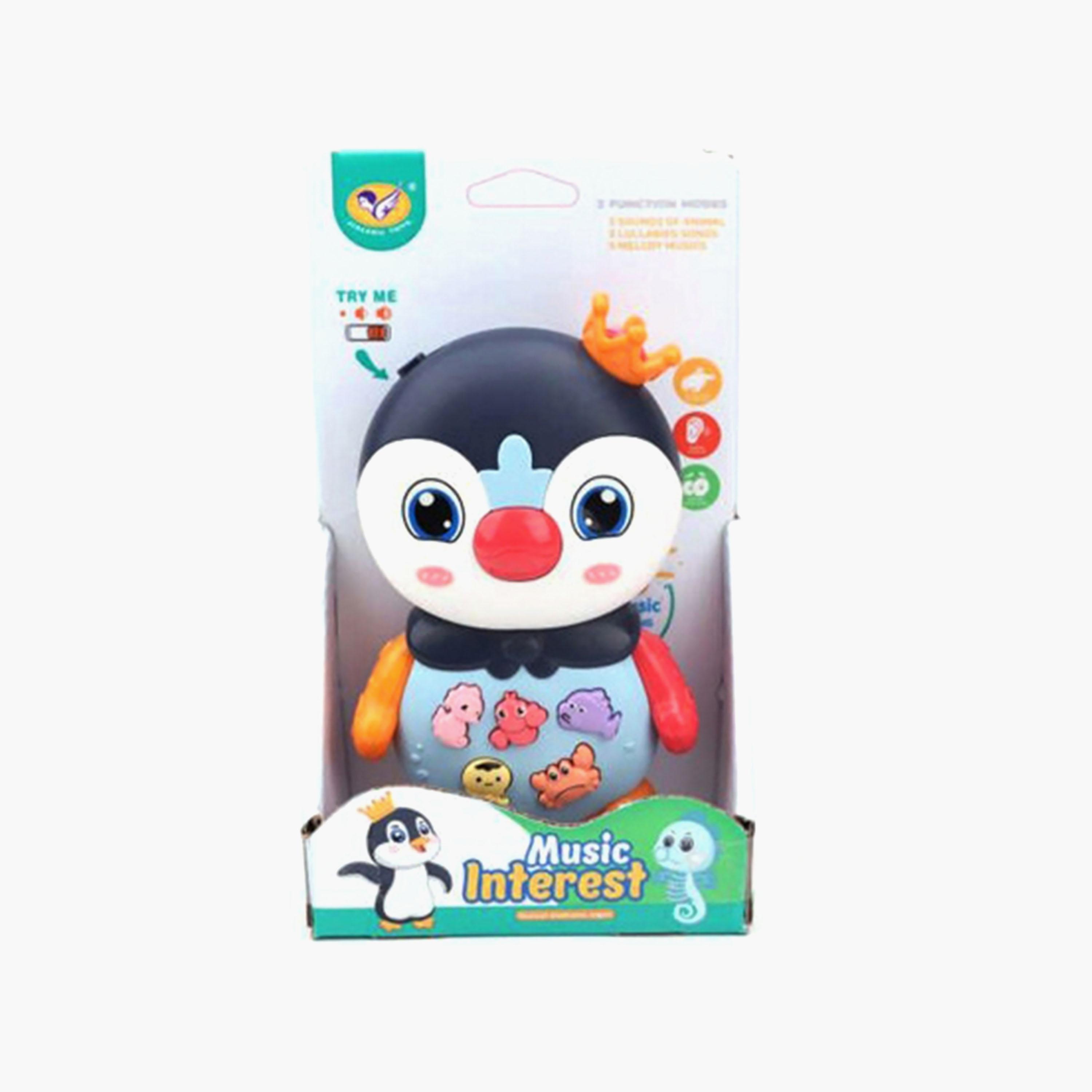 Little Angel Musical Penguin Toy with Light & Sound-toys-babyandtoddlertoys-lightsandmusicaltoys-image-2