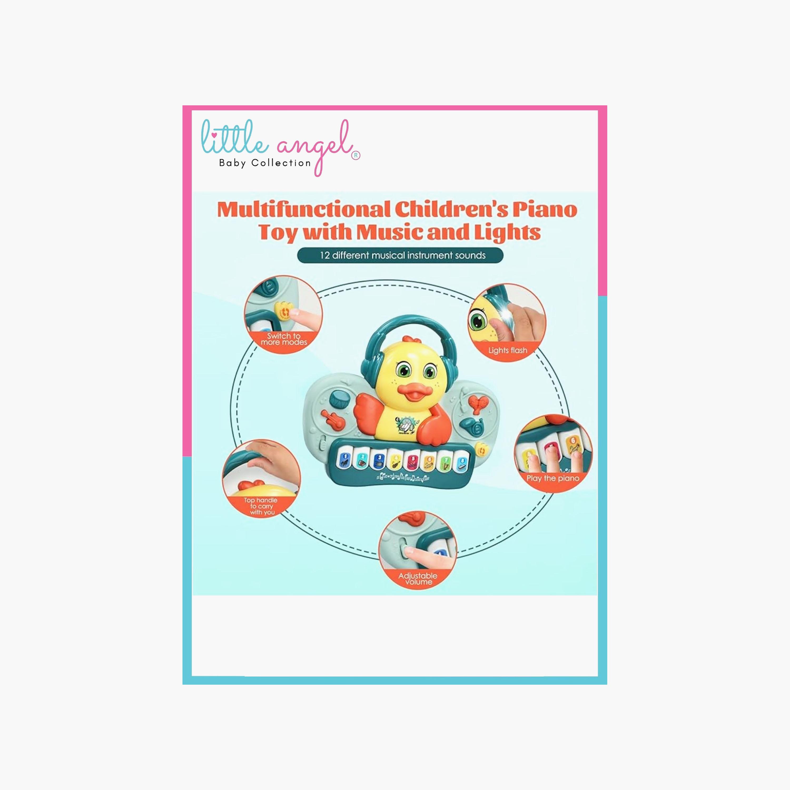 Little Angel Musical Duck Toy-toys-babyandtoddlertoys-learningtoys-image-3