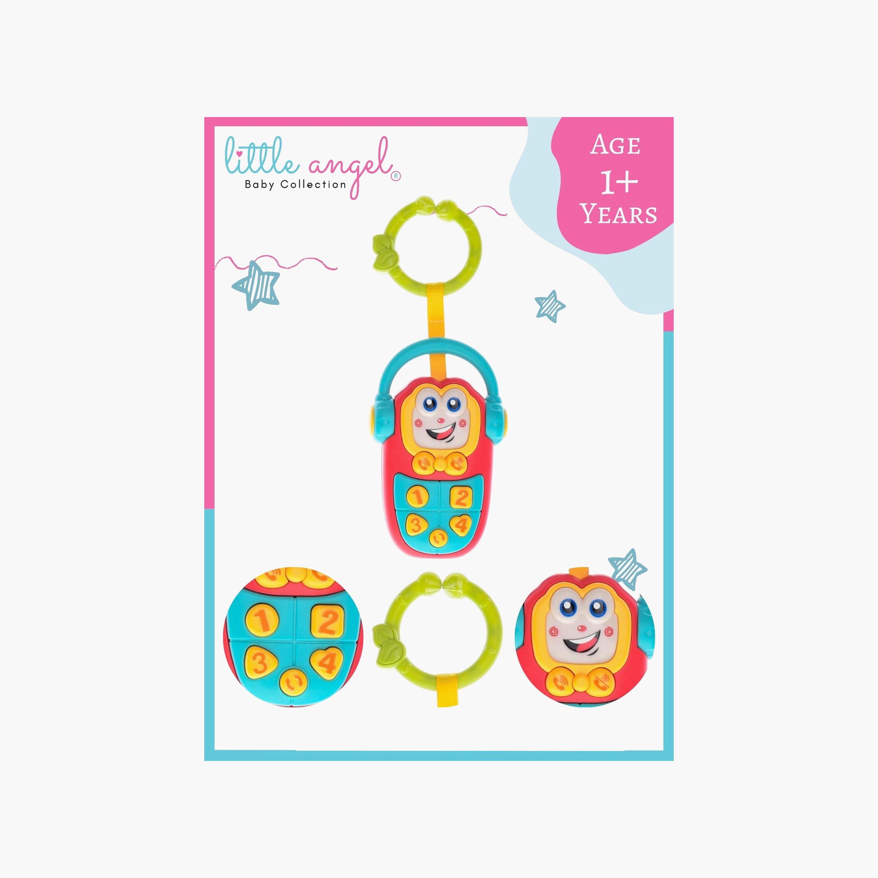 Little Angel Musical Phone Toy with Light & Sound-toys-babyandtoddlertoys-lightsandmusicaltoys-image-2