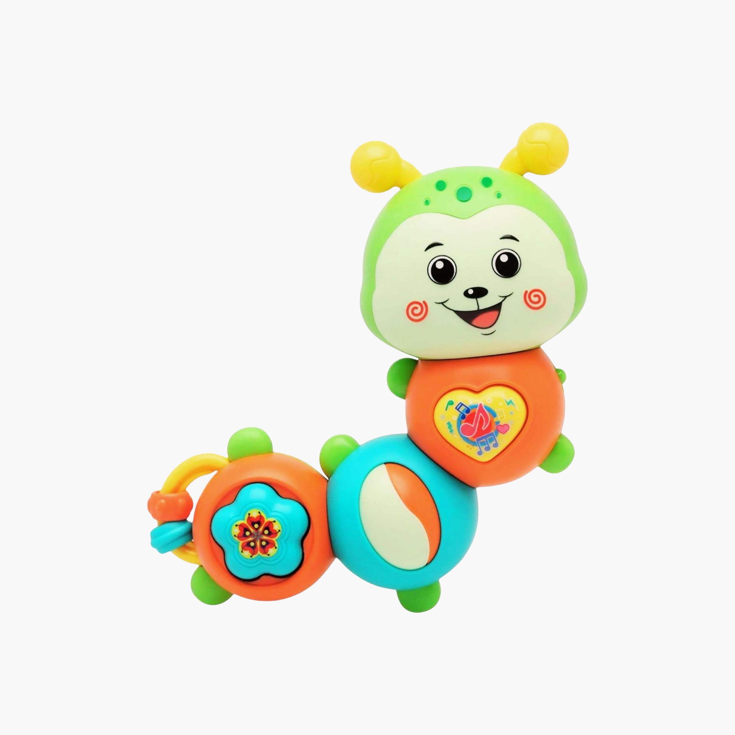 Little Angel Musical Caterpillar Toy with Light & Sound-toys-babyandtoddlertoys-lightsandmusicaltoys-image-1
