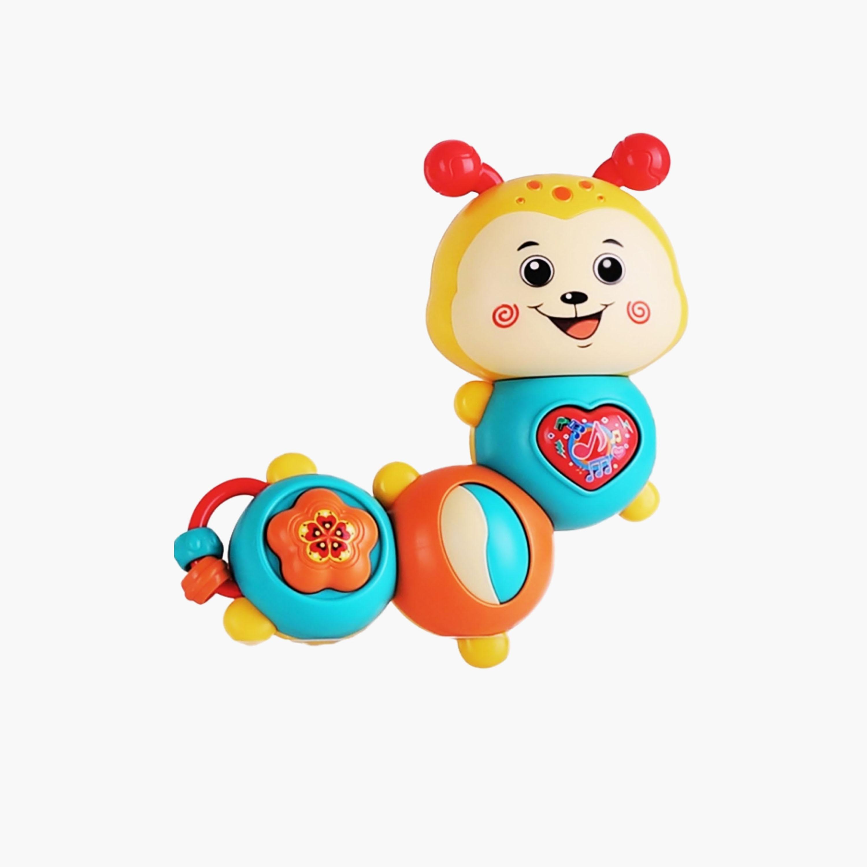 Little Angel Musical Caterpillar Toy with Light & Sound-toys-babyandtoddlertoys-lightsandmusicaltoys-image-1