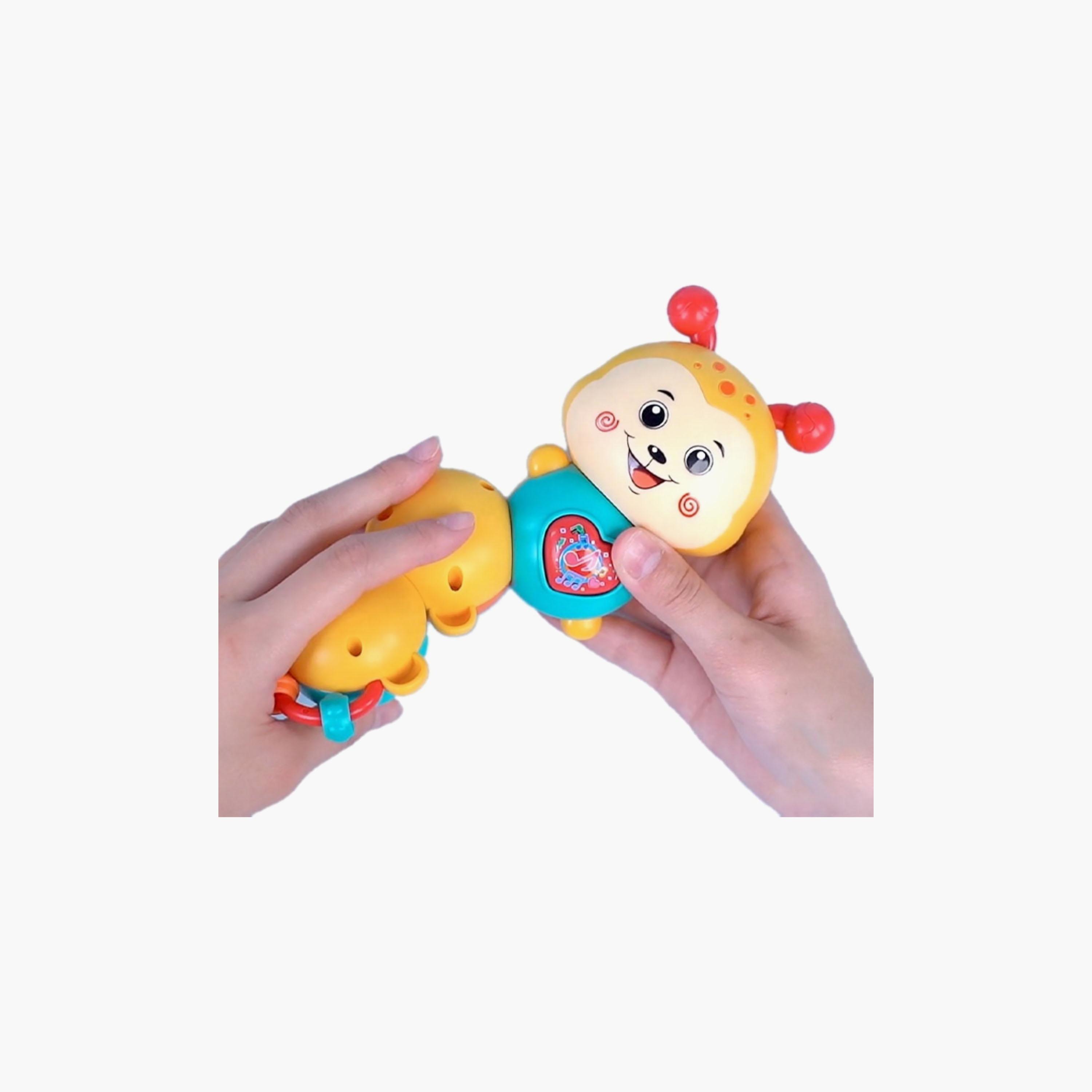 Little Angel Musical Caterpillar Toy with Light & Sound-toys-babyandtoddlertoys-lightsandmusicaltoys-image-2