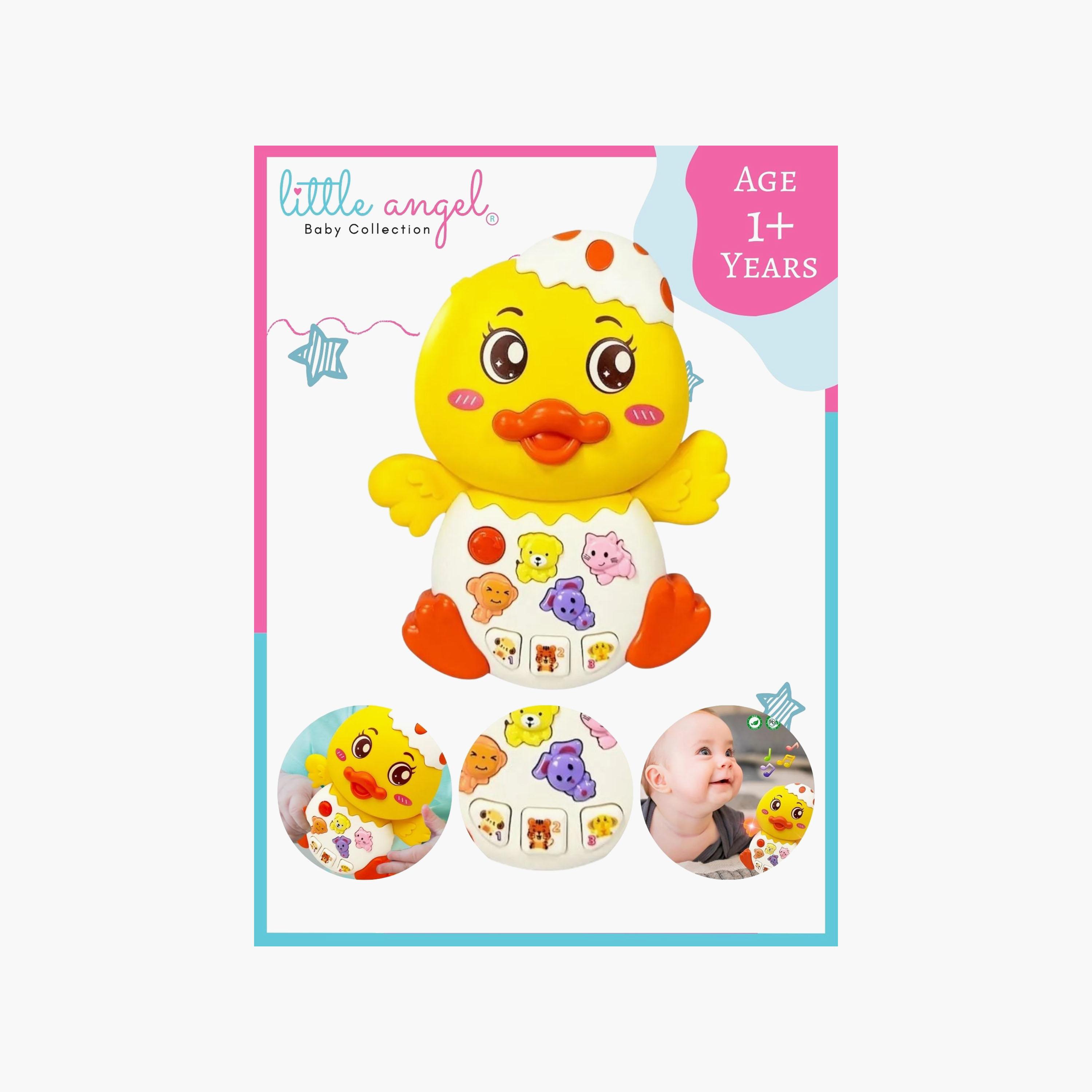 Little Angel Musical Duck Shape Interactive Learning Toy-toys-babyandtoddlertoys-learningtoys-image-6