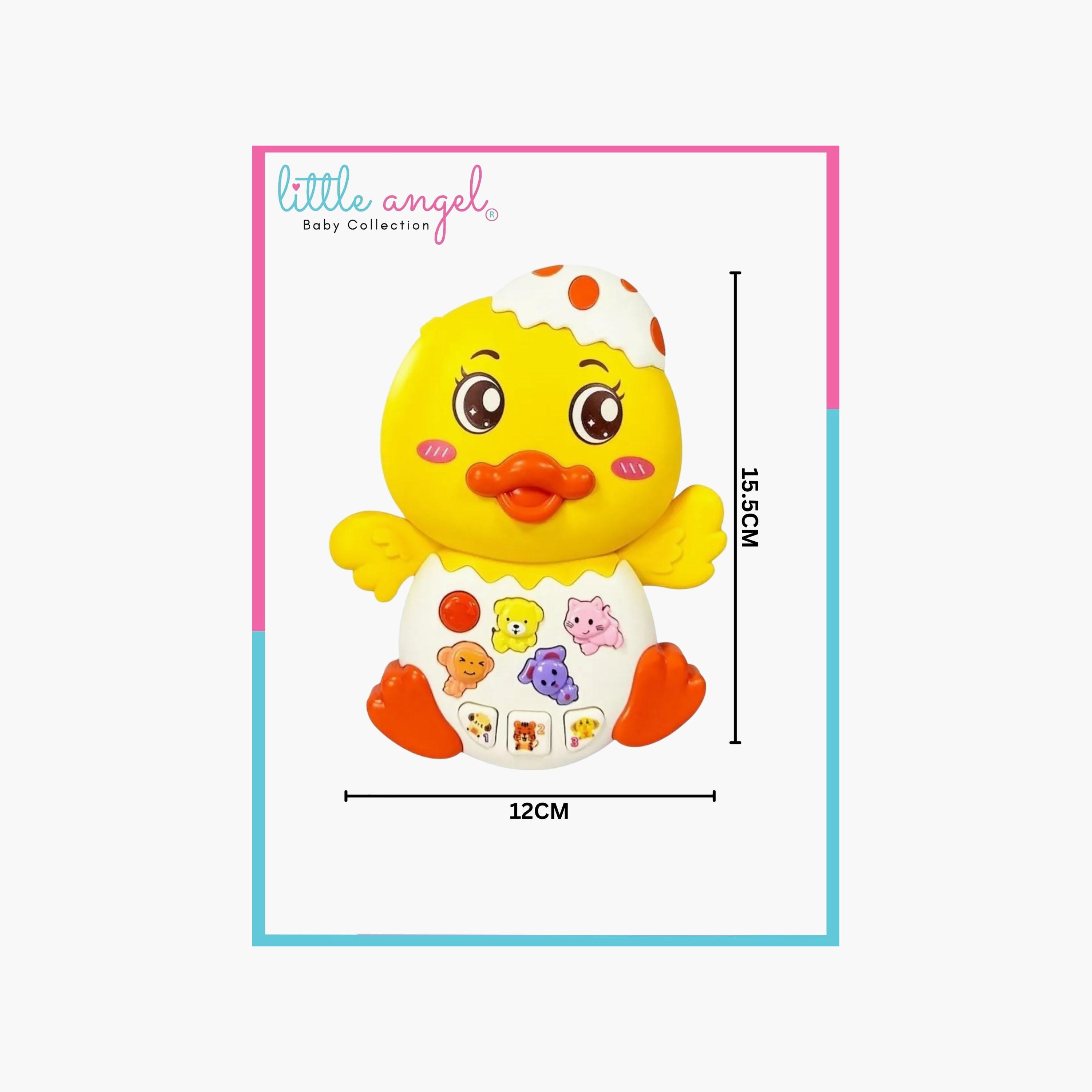 Little Angel Musical Duck Shape Interactive Learning Toy-toys-babyandtoddlertoys-learningtoys-image-7