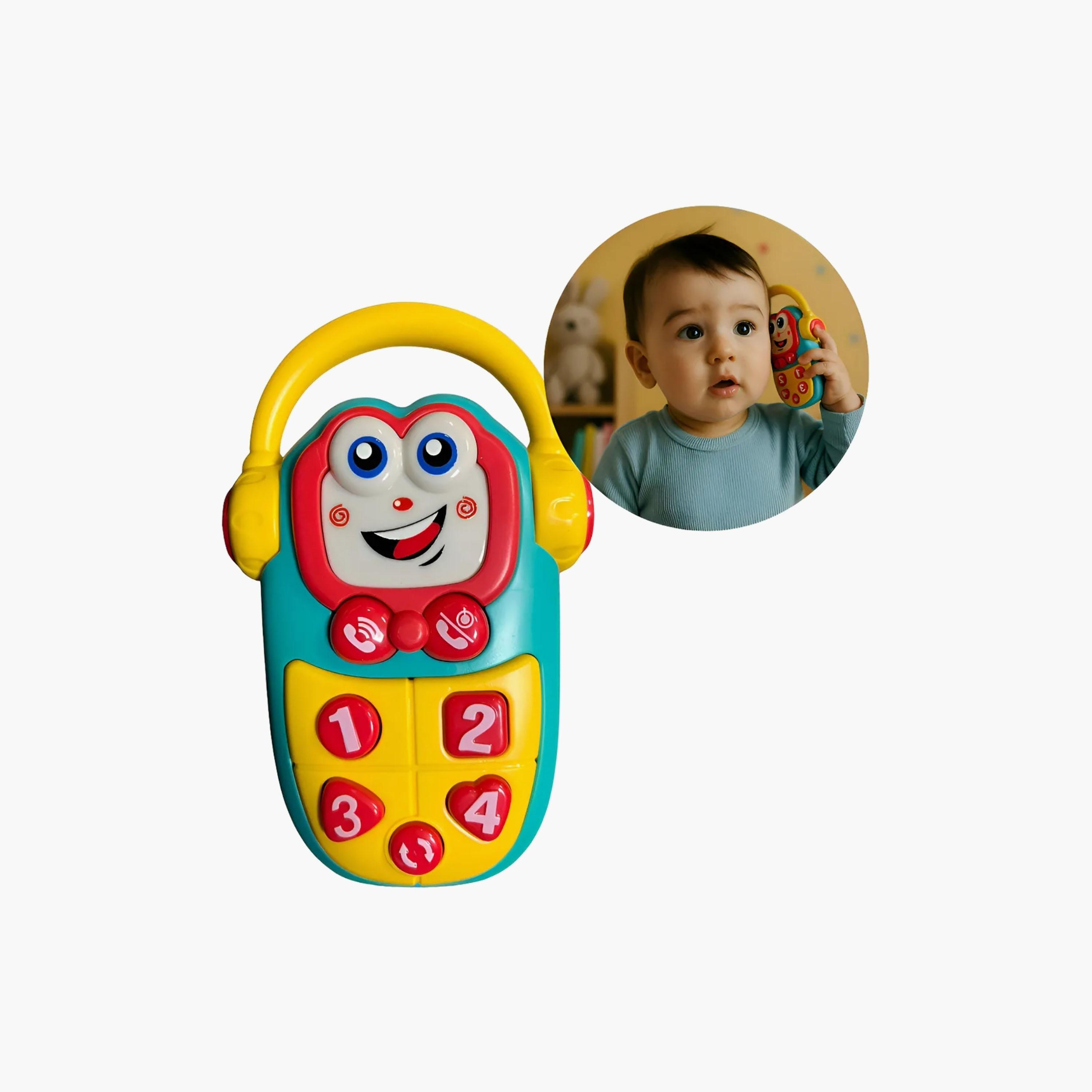Little Angel Musical Phone Toy with Light & Sound-toys-babyandtoddlertoys-lightsandmusicaltoys-image-2