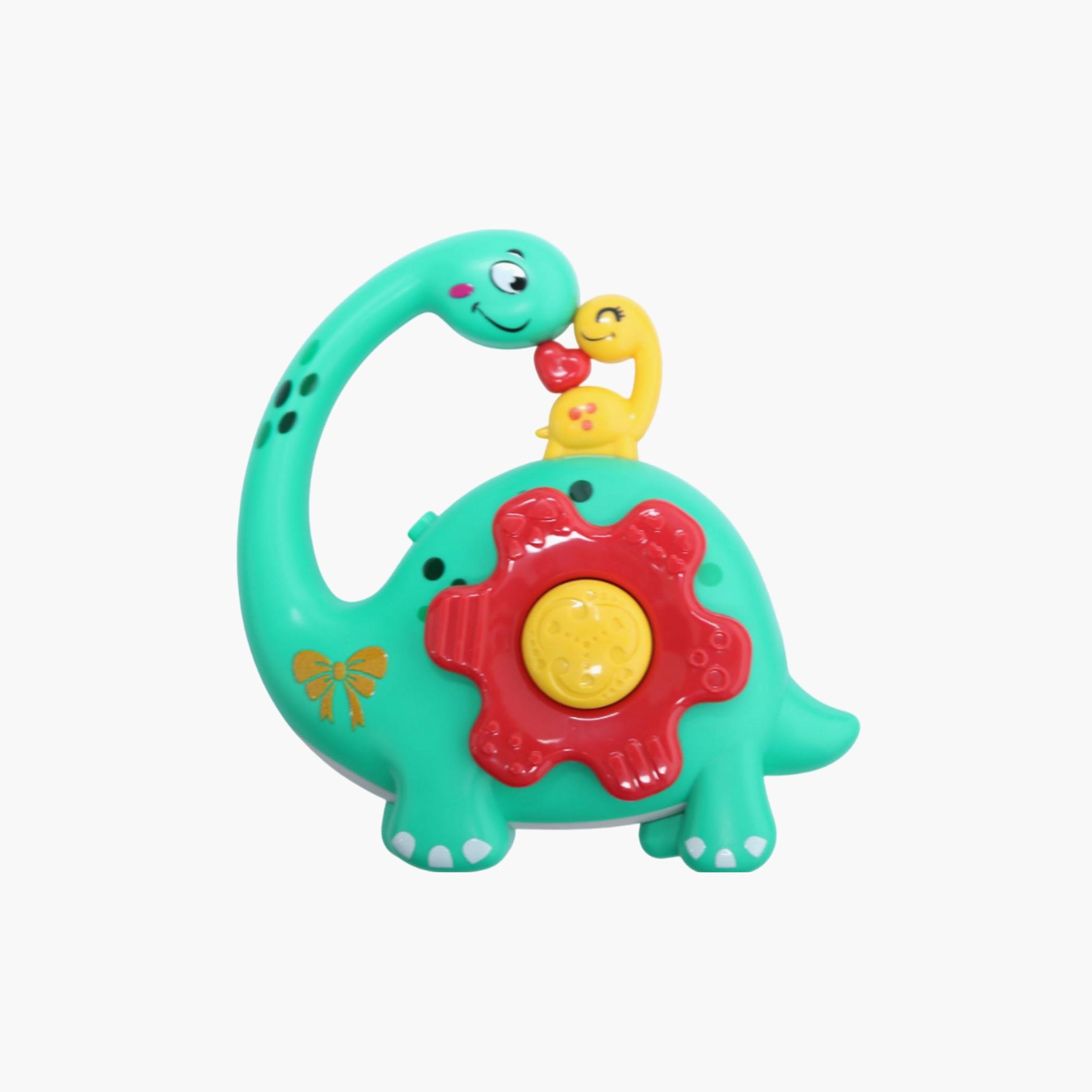 لعبة ديناصور موسيقية مع أزرار تروس من ليتل أنجل-toys-babyandtoddlertoys-learningtoys-image-1