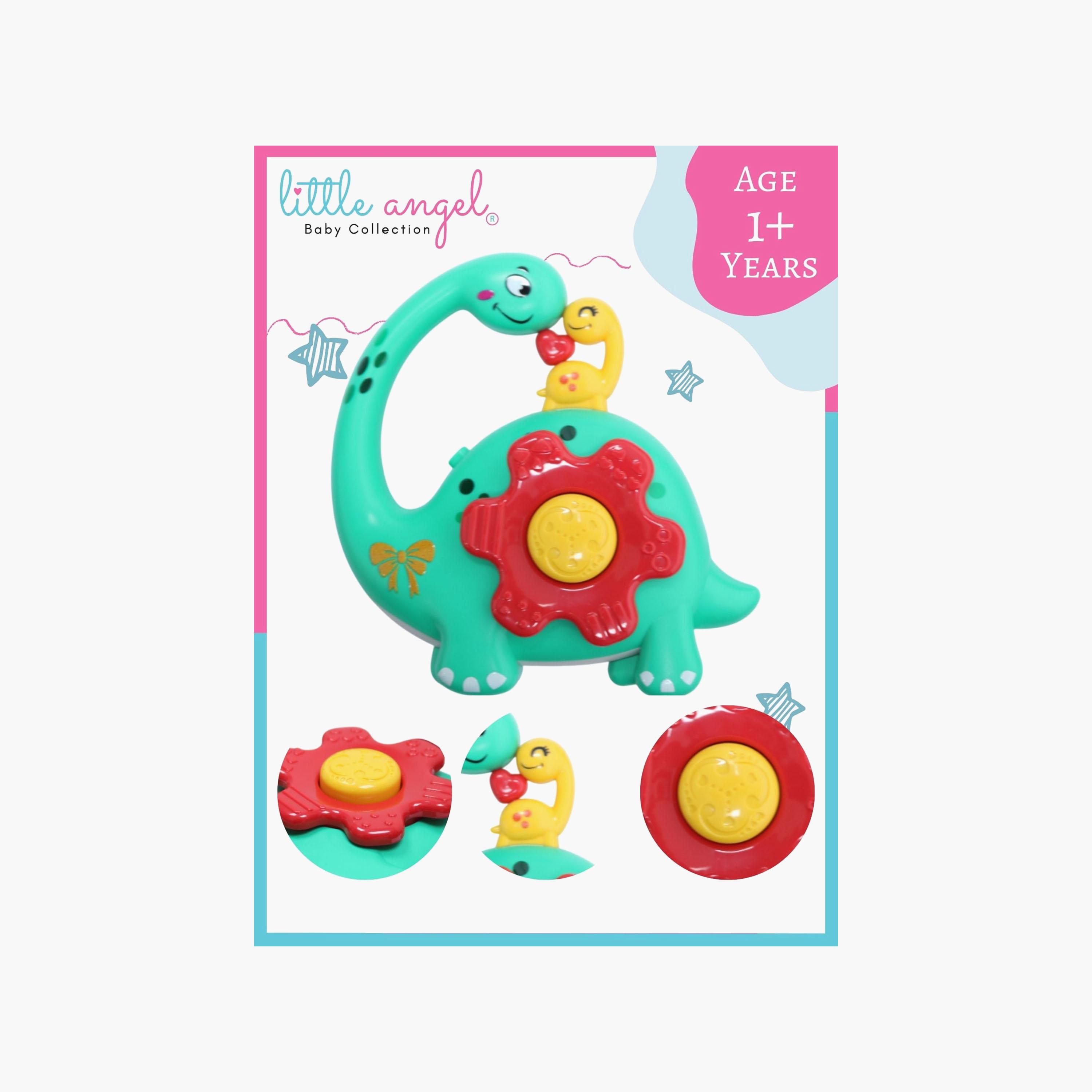 لعبة ديناصور موسيقية مع أزرار تروس من ليتل أنجل-toys-babyandtoddlertoys-learningtoys-image-5
