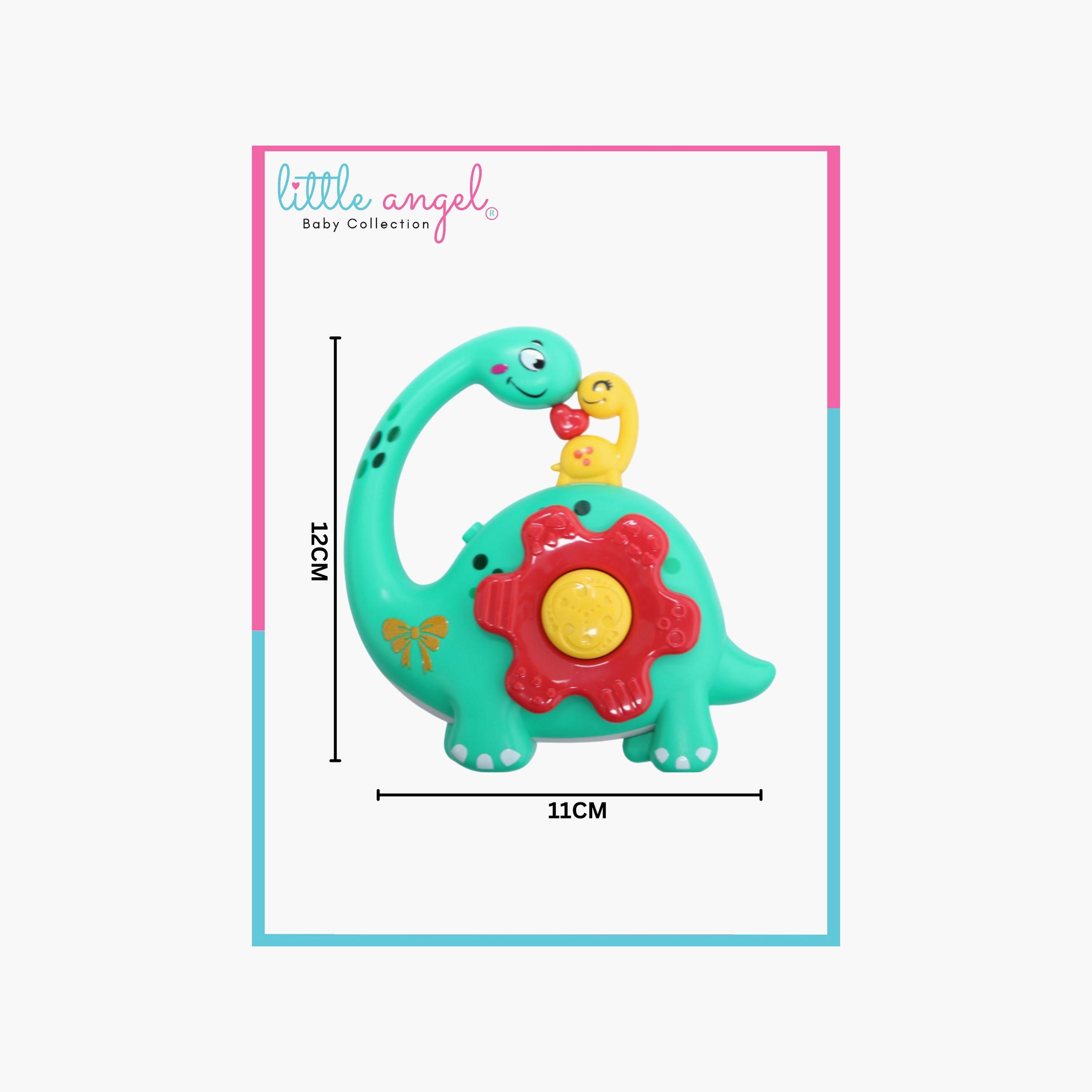 لعبة ديناصور موسيقية مع أزرار تروس من ليتل أنجل-toys-babyandtoddlertoys-learningtoys-image-6