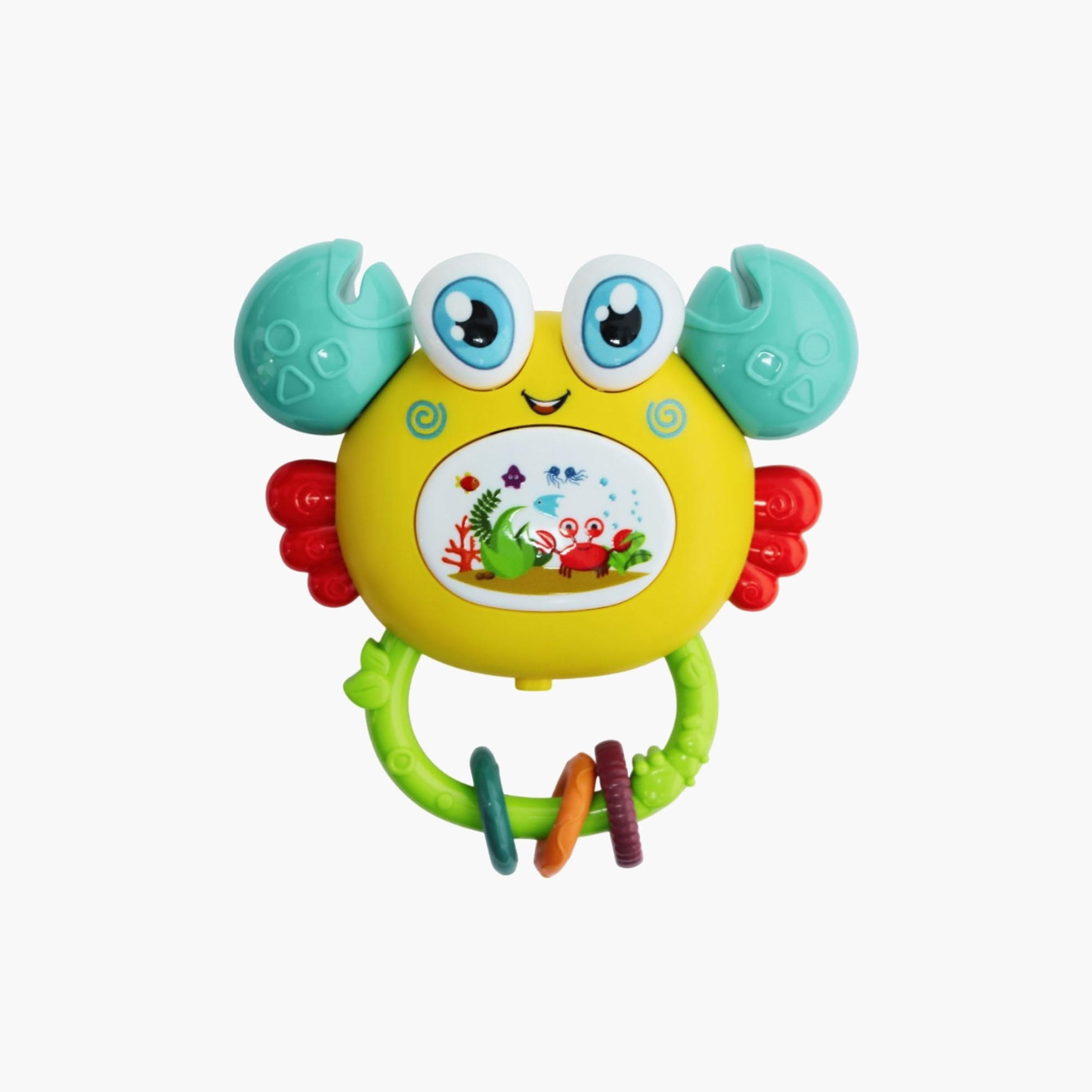 لعبة تعليمية تفاعلية موسيقية على شكل سلطعون (كابوريا) من ليتل أنجل-toys-babyandtoddlertoys-learningtoys-image-1