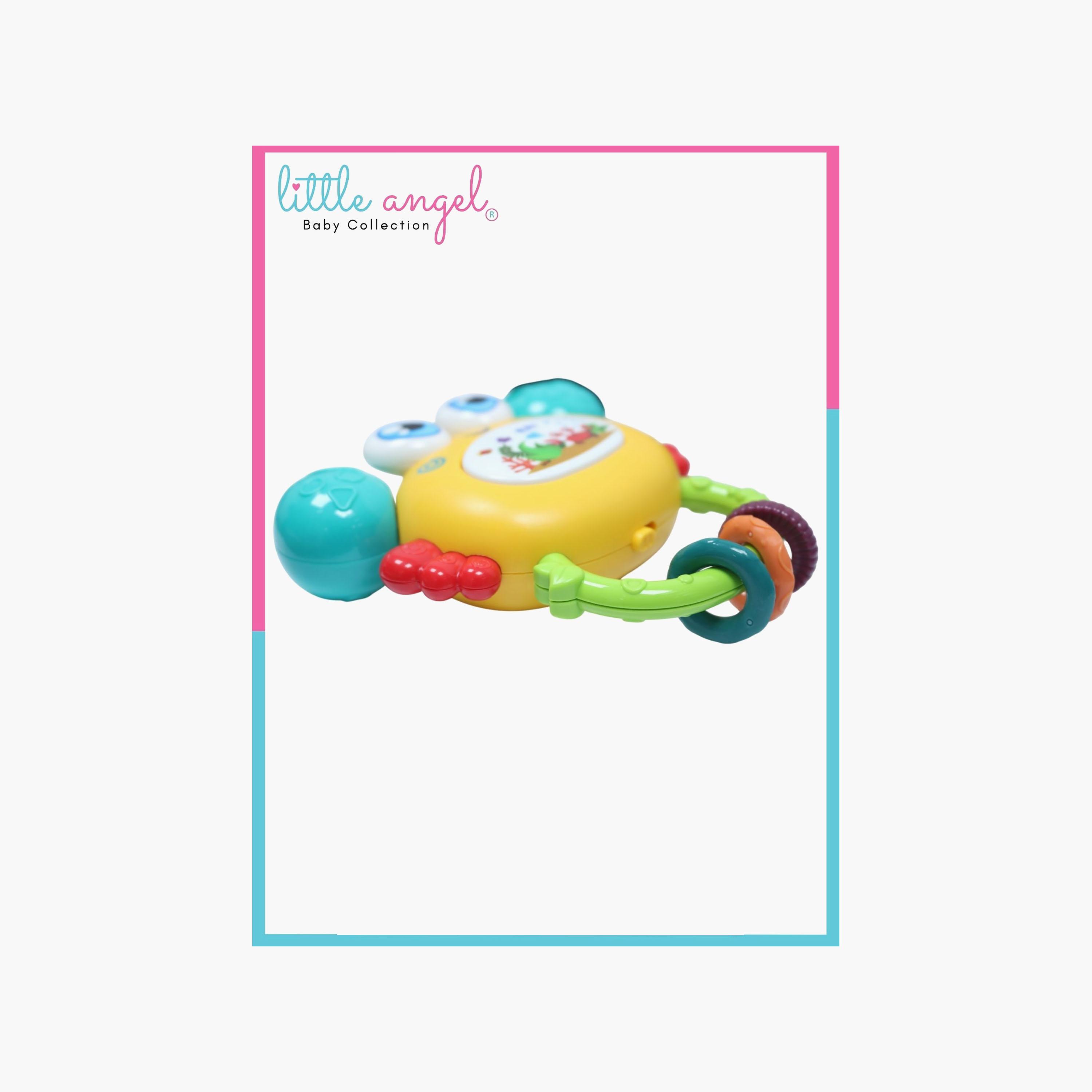 لعبة تعليمية تفاعلية موسيقية على شكل سلطعون (كابوريا) من ليتل أنجل-toys-babyandtoddlertoys-learningtoys-image-2