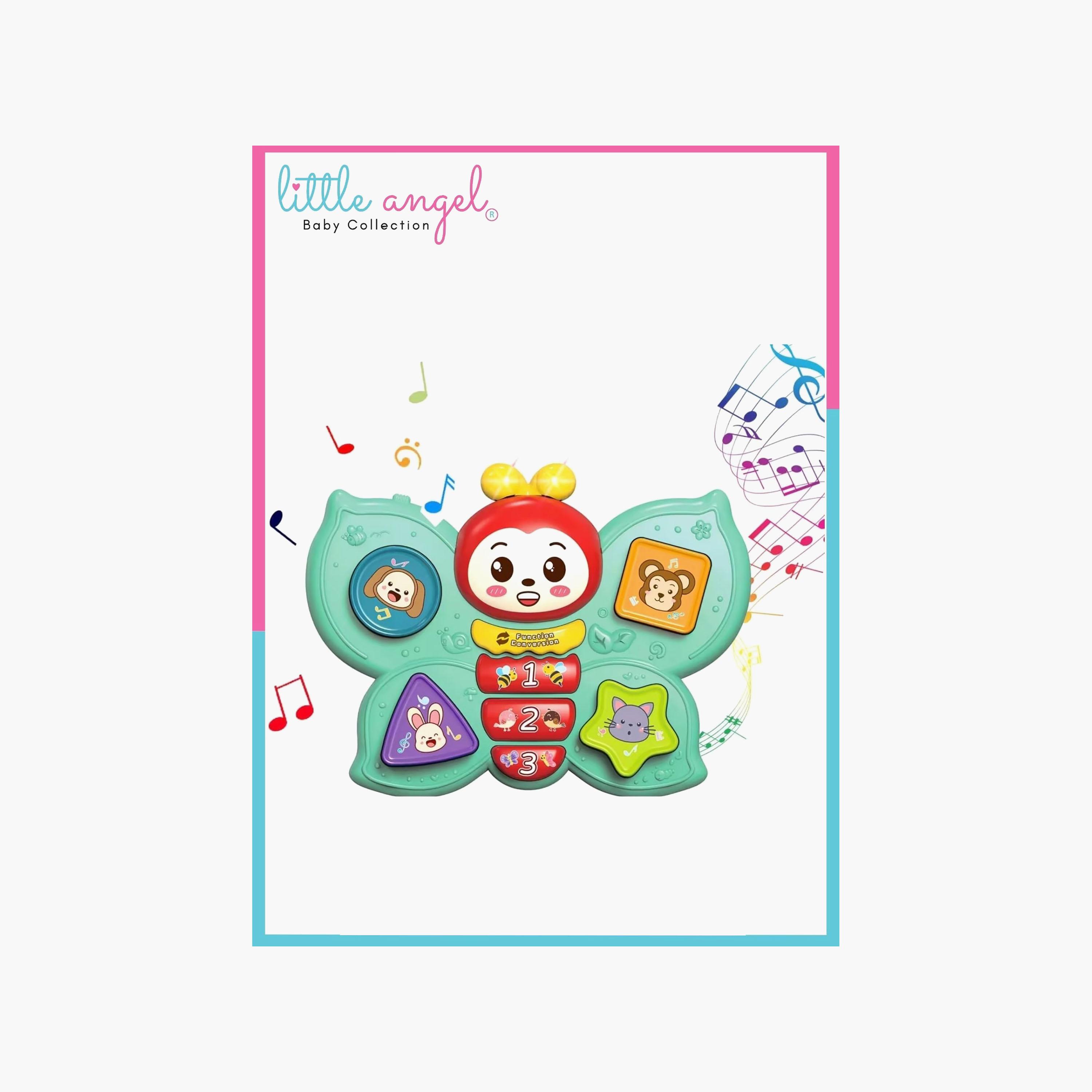 لعبة فراشة موسيقية مع إضاءة وصوت من ليتل أنجل-toys-babyandtoddlertoys-lightsandmusicaltoys-image-2