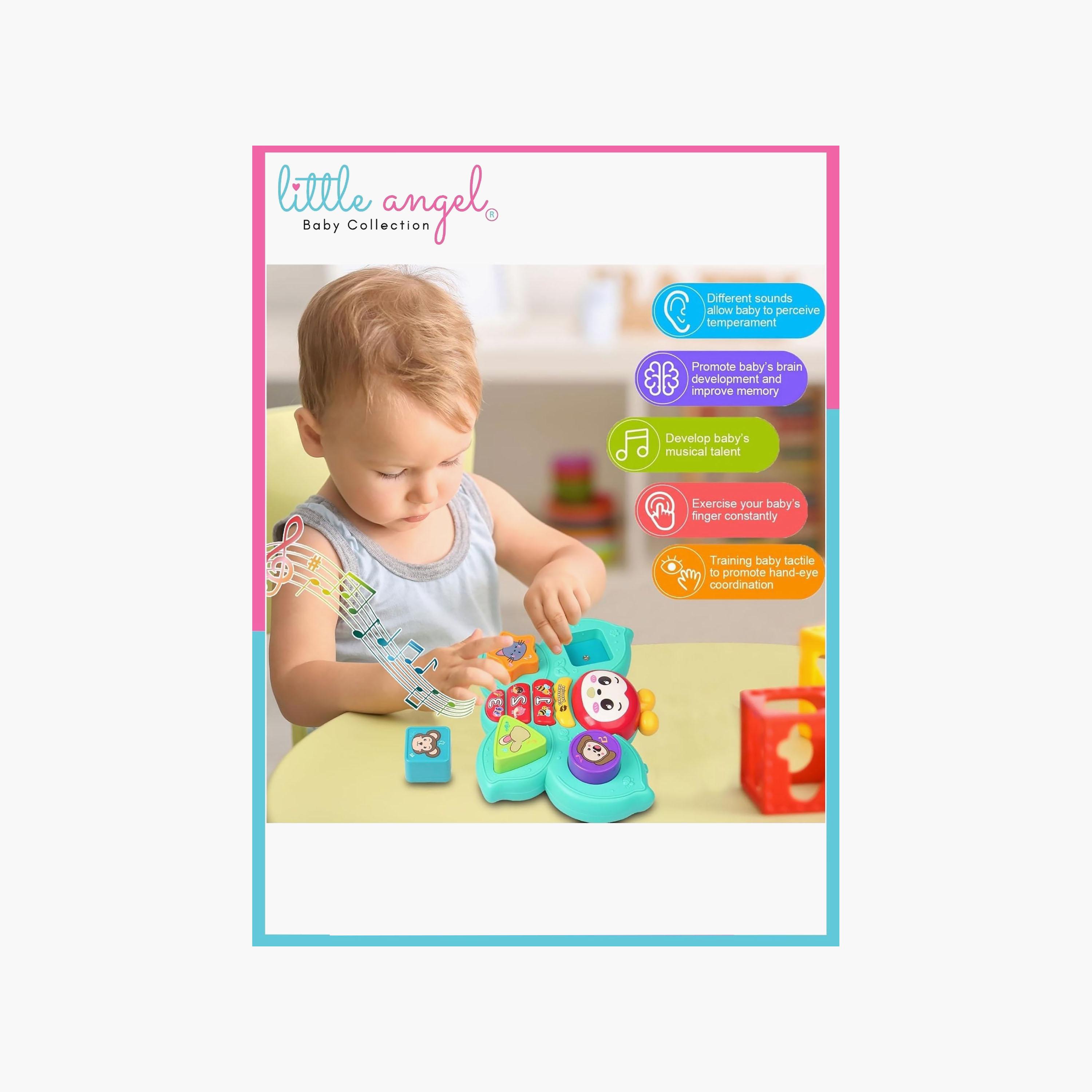 لعبة فراشة موسيقية مع إضاءة وصوت من ليتل أنجل-toys-babyandtoddlertoys-lightsandmusicaltoys-image-3