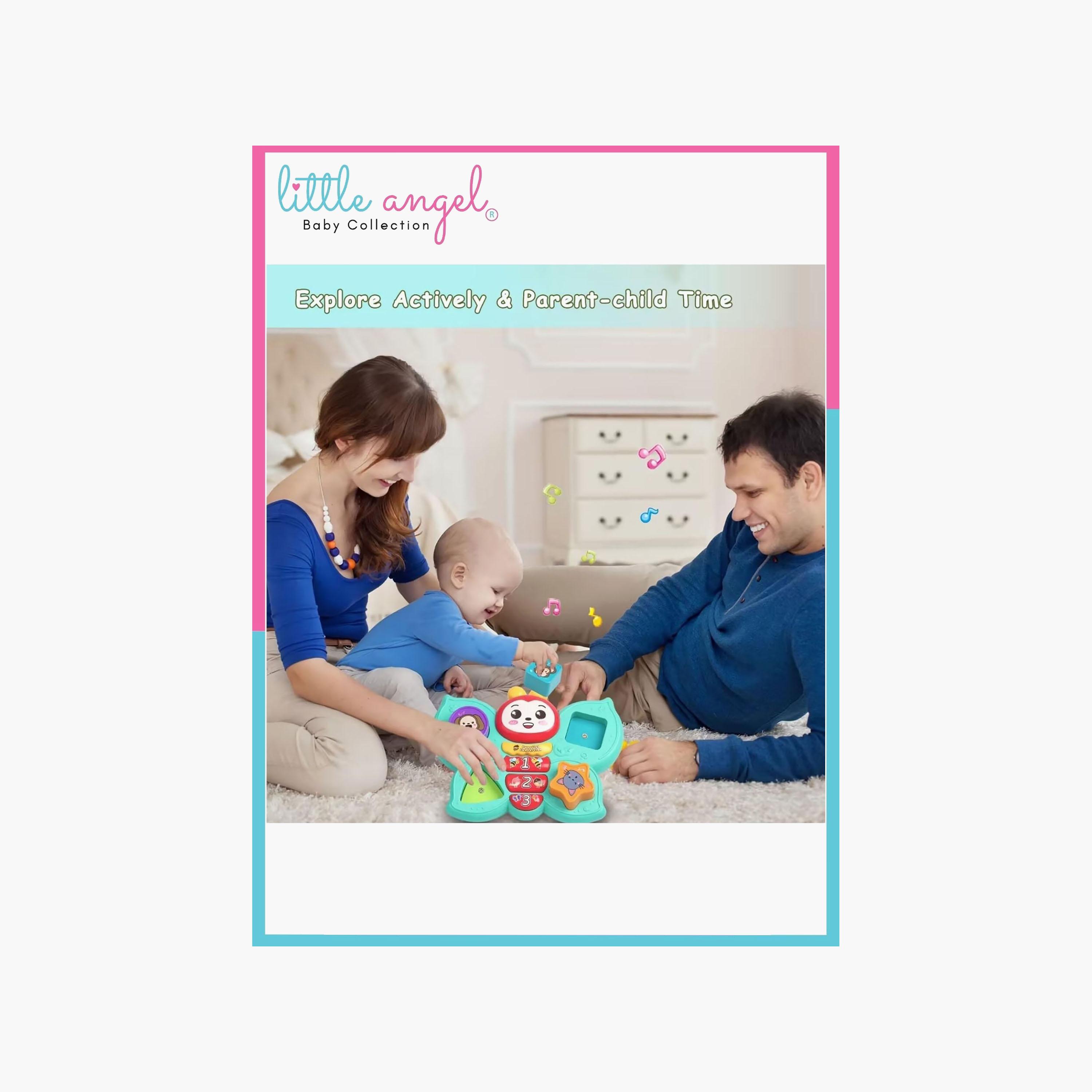 لعبة فراشة موسيقية مع إضاءة وصوت من ليتل أنجل-toys-babyandtoddlertoys-lightsandmusicaltoys-image-5