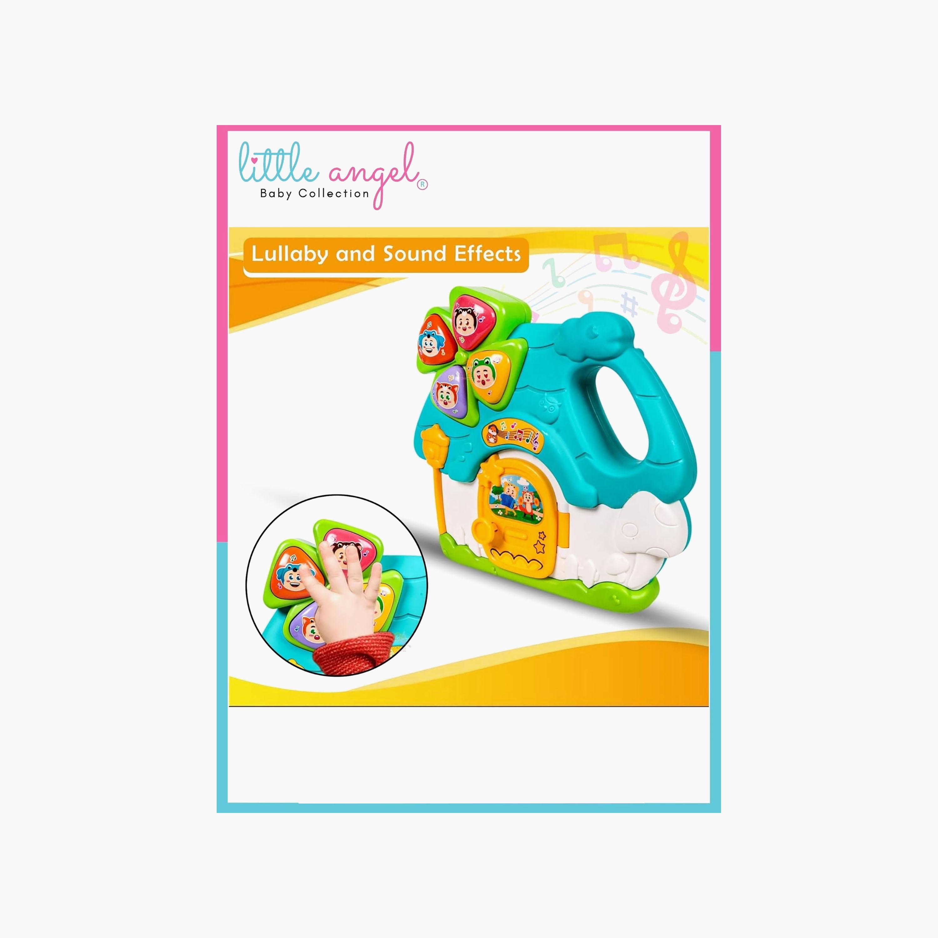 Little Angel Musical Activity House Toy with Light & Sound-toys-babyandtoddlertoys-lightsandmusicaltoys-image-4