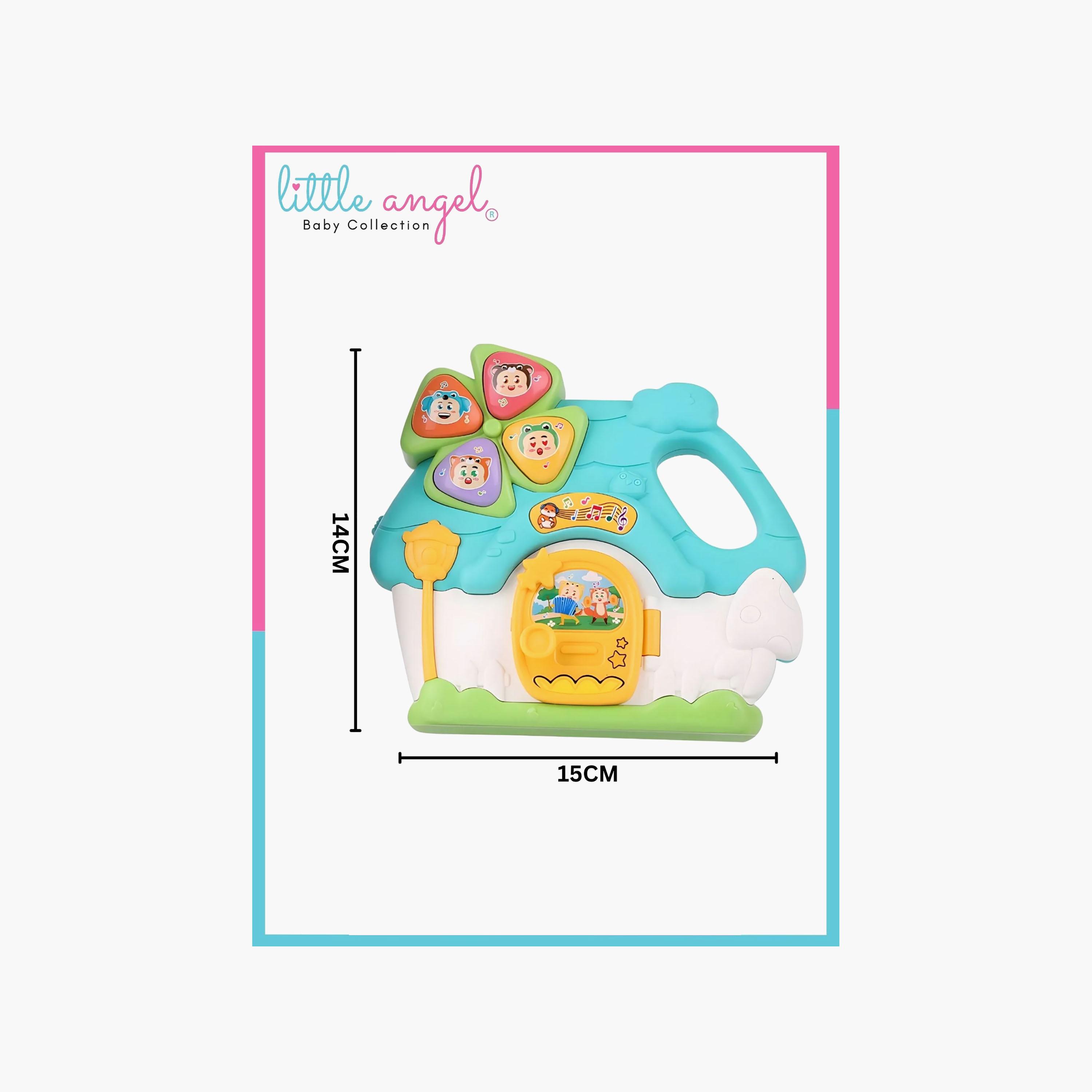 Little Angel Musical Activity House Toy with Light & Sound-toys-babyandtoddlertoys-lightsandmusicaltoys-image-8