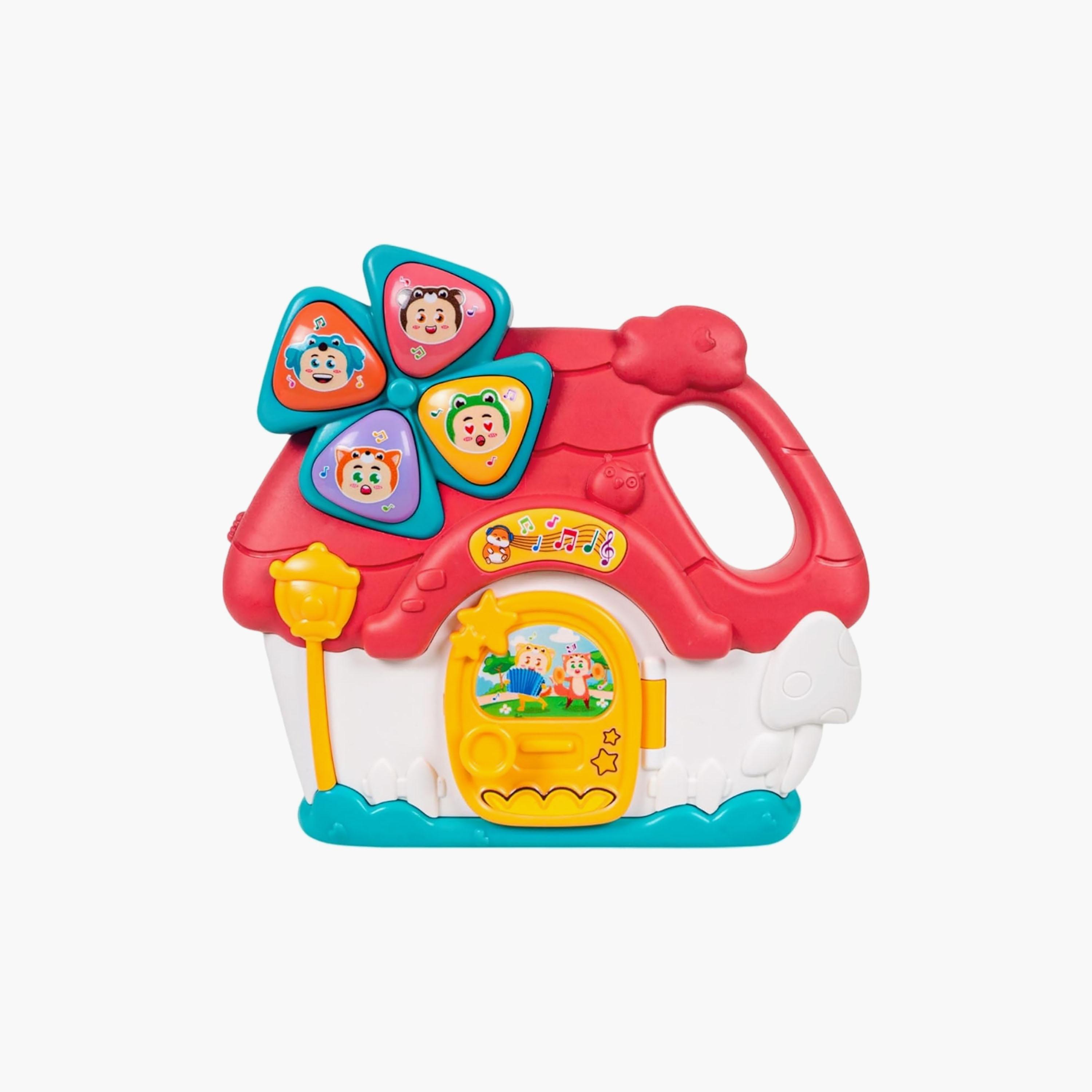 Little Angel Musical Activity House Toy with Light & Sound-toys-babyandtoddlertoys-lightsandmusicaltoys-image-1