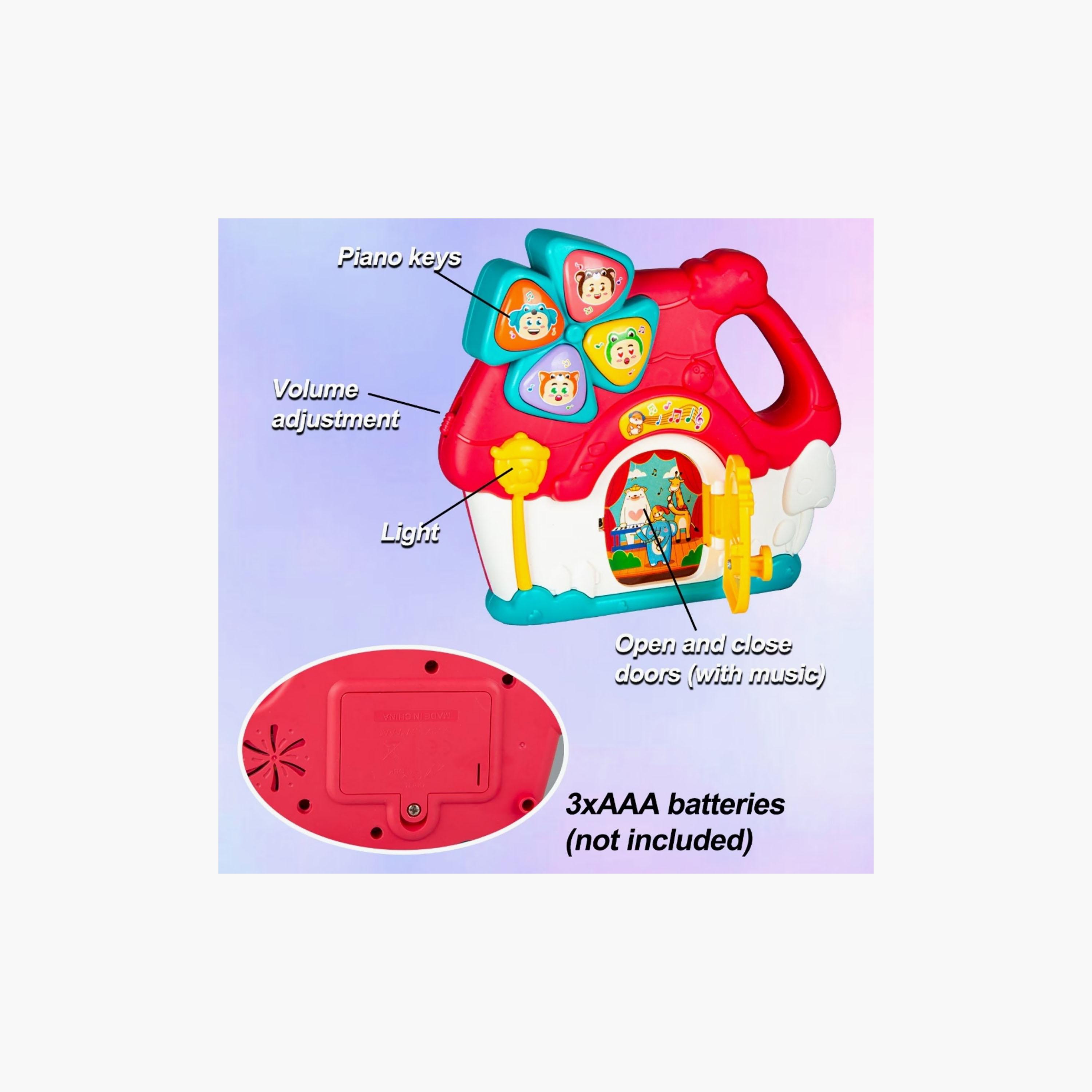 Little Angel Musical Activity House Toy with Light & Sound-toys-babyandtoddlertoys-lightsandmusicaltoys-image-2