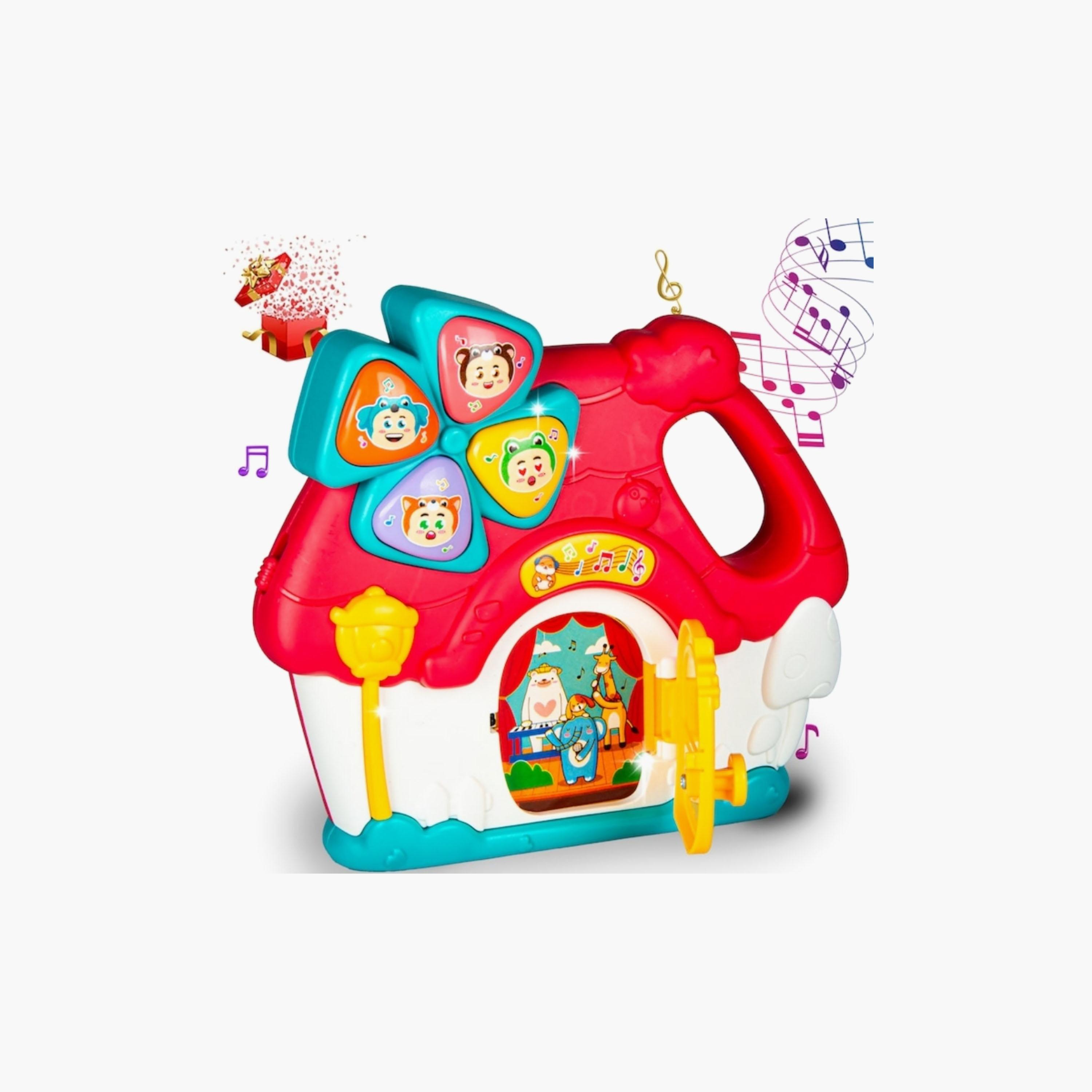 Little Angel Musical Activity House Toy with Light & Sound-toys-babyandtoddlertoys-lightsandmusicaltoys-image-3