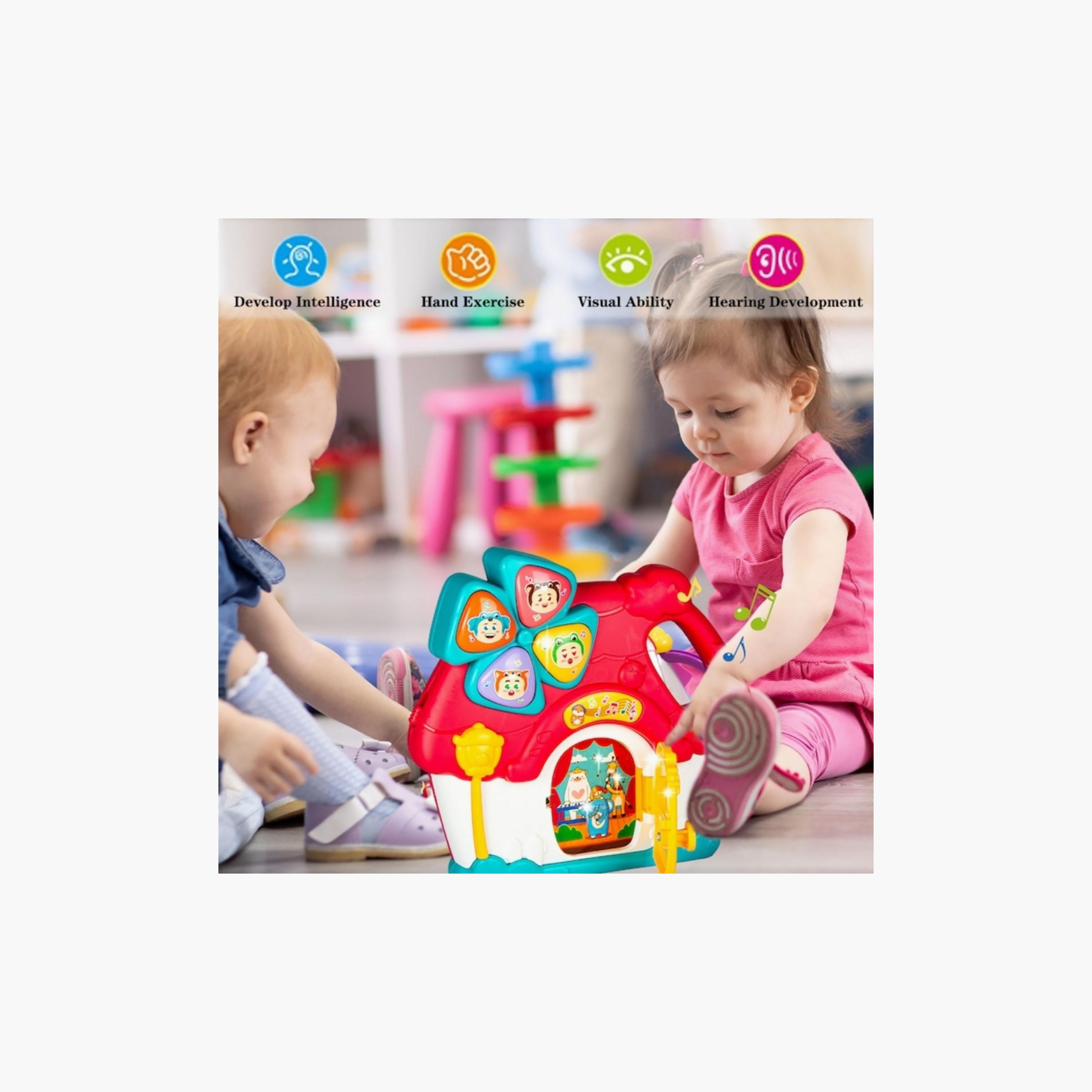 Little Angel Musical Activity House Toy with Light & Sound-toys-babyandtoddlertoys-lightsandmusicaltoys-image-5
