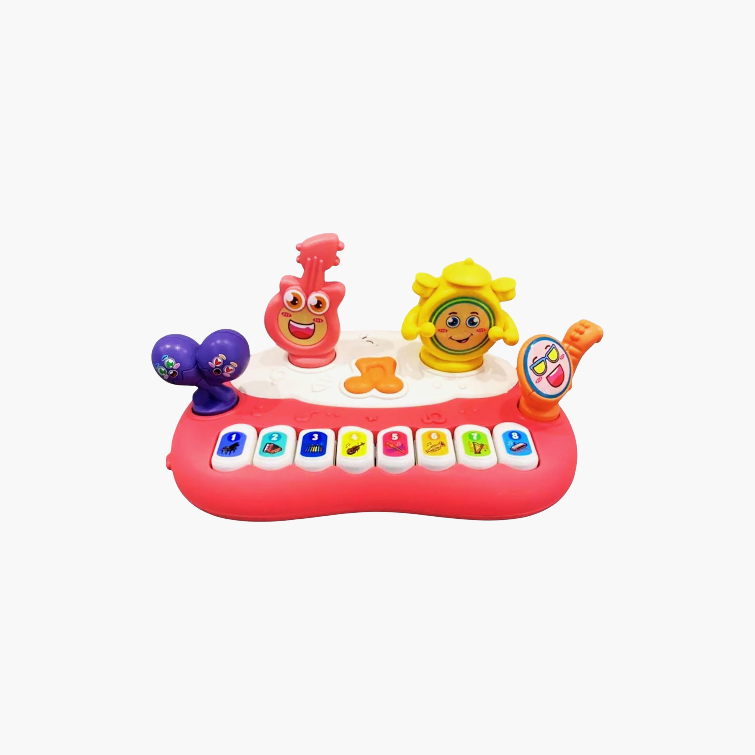Little Angel Musical Caterpillar Rattle Toy-toys-babyandtoddlertoys-rattlesandteethers-image-1