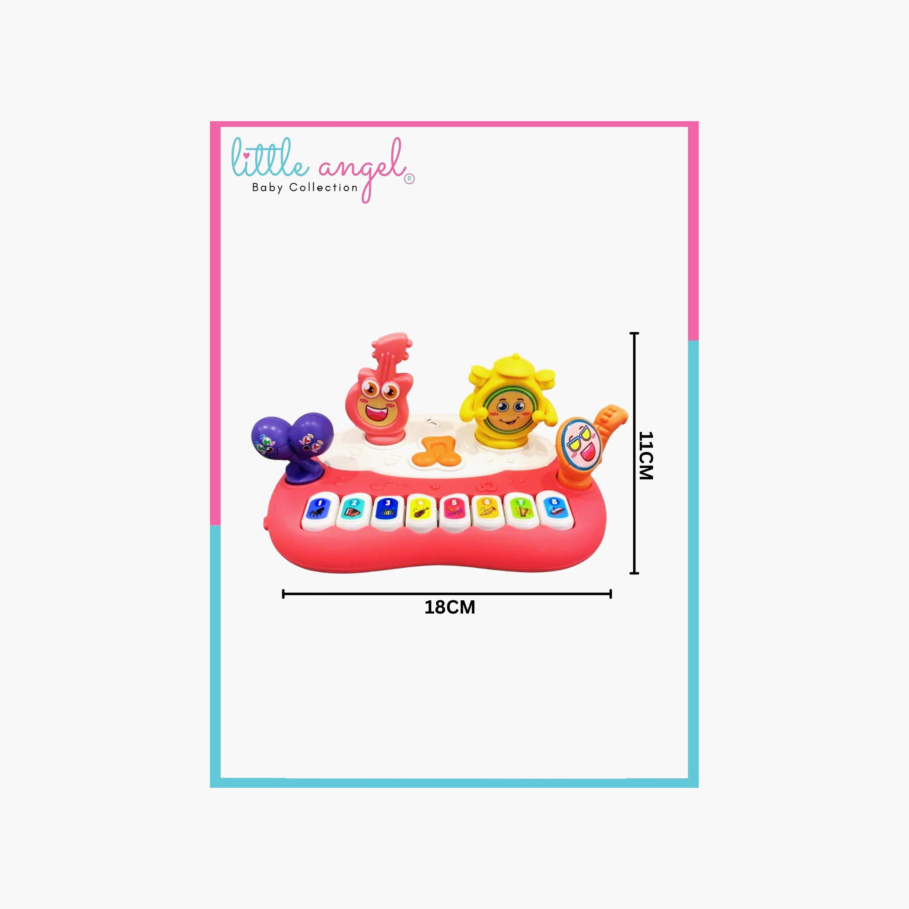 Little Angel Musical Caterpillar Rattle Toy-toys-babyandtoddlertoys-rattlesandteethers-image-6