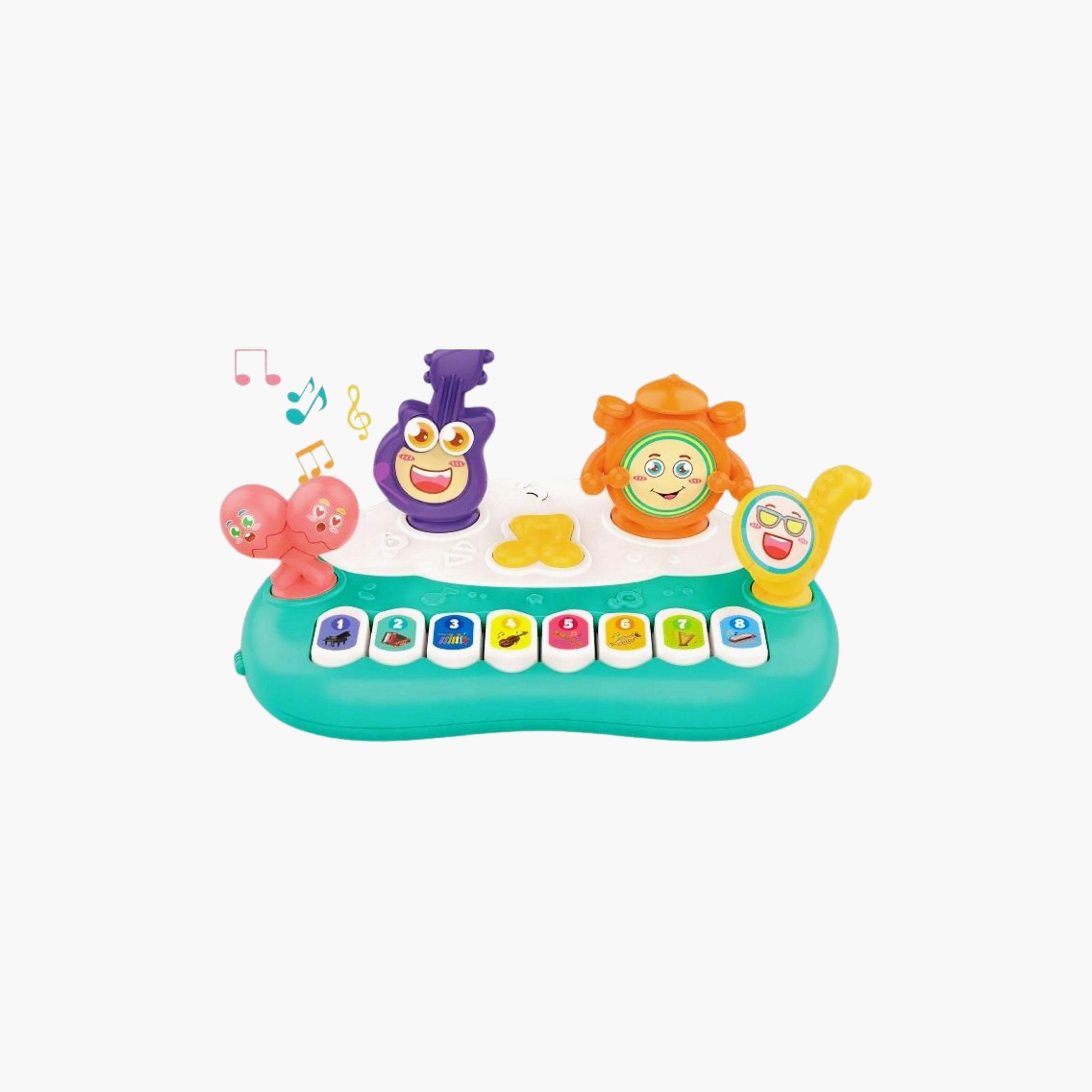 Little Angel Musical Caterpillar Rattle Toy-toys-babyandtoddlertoys-rattlesandteethers-image-4