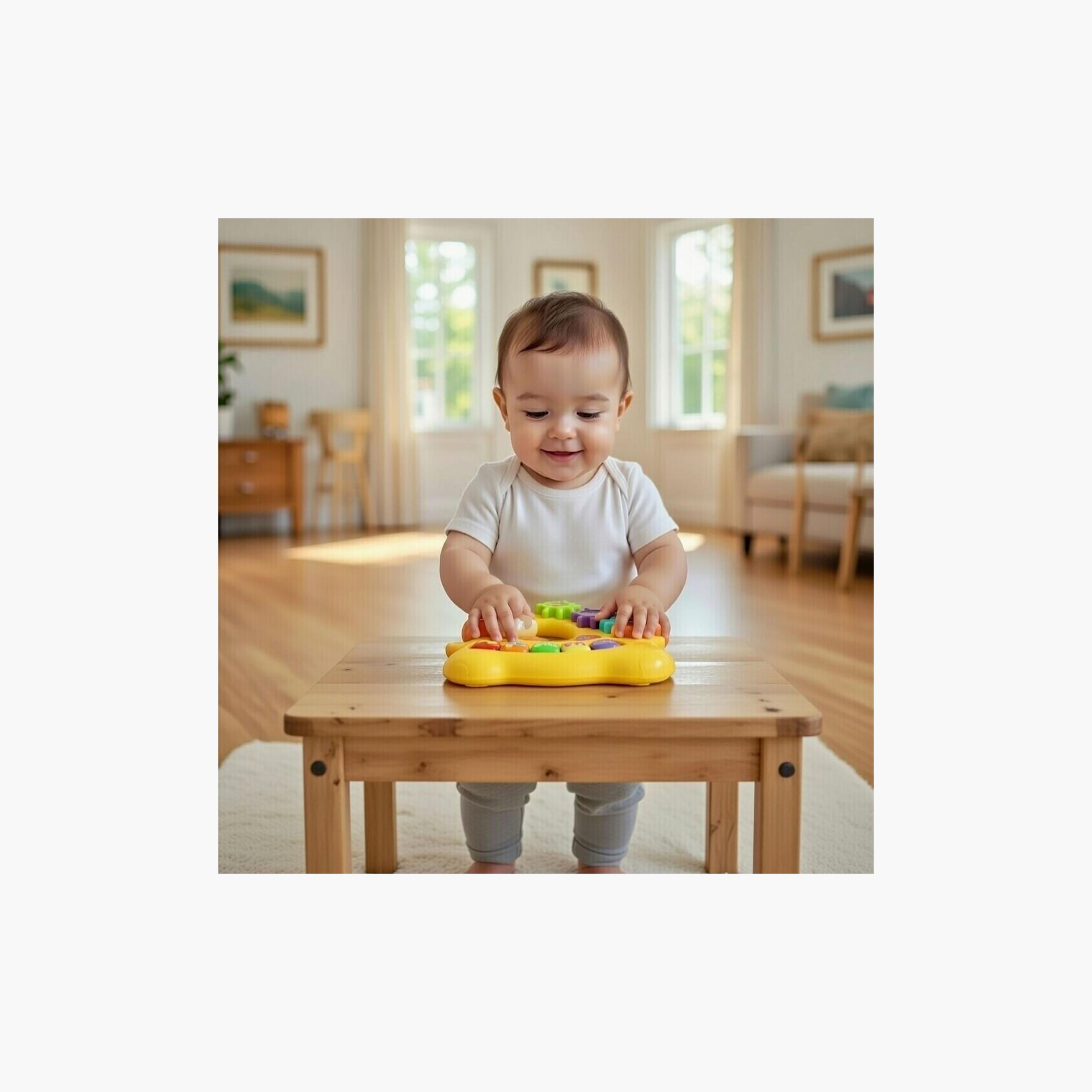 لعبة بيانو الزرافة الموسيقية مع إضاءة وصوت من ليتل أنجل-toys-babyandtoddlertoys-lightsandmusicaltoys-image-3