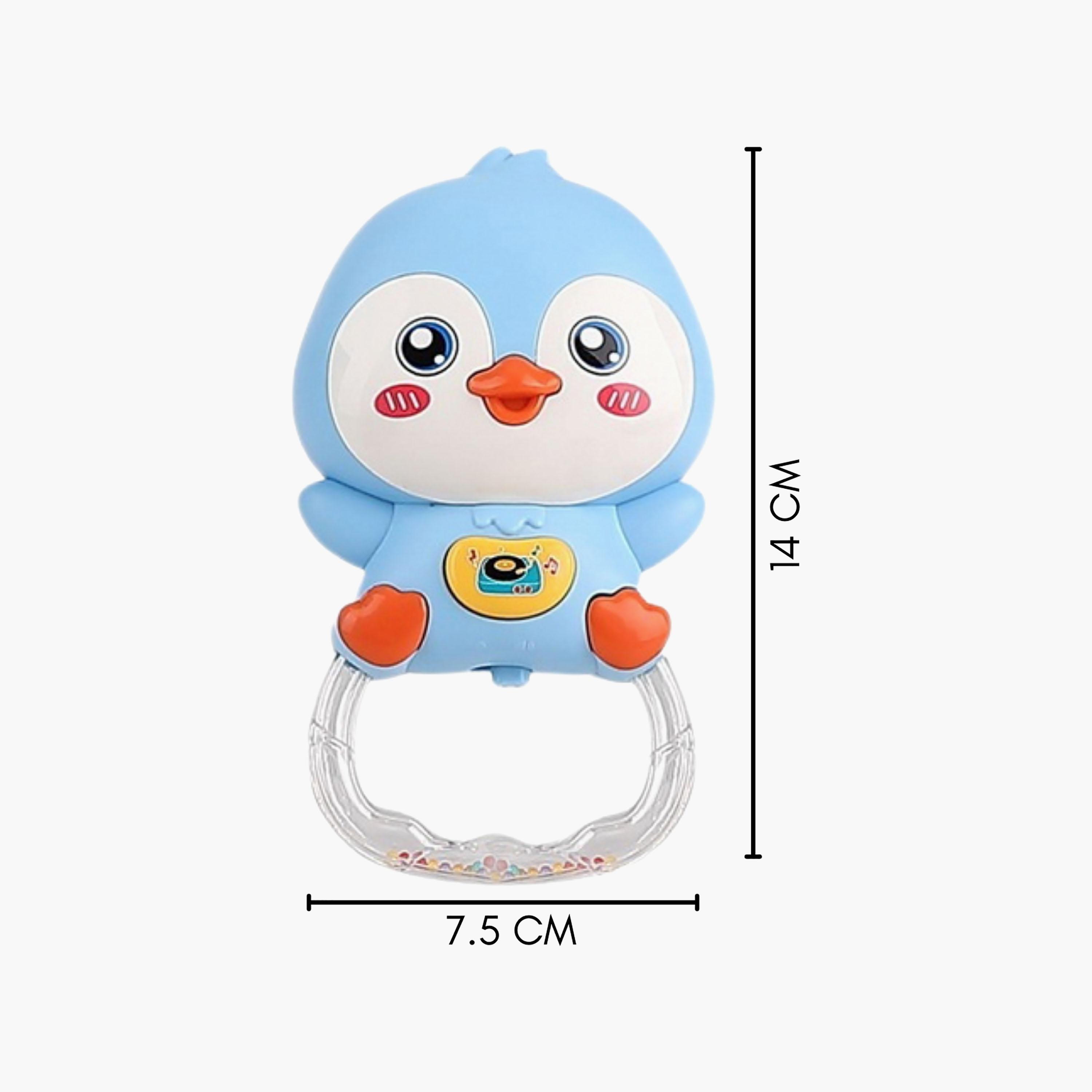 Little Angel Musical Penguin Rattle Toy-toys-babyandtoddlertoys-rattlesandteethers-image-7