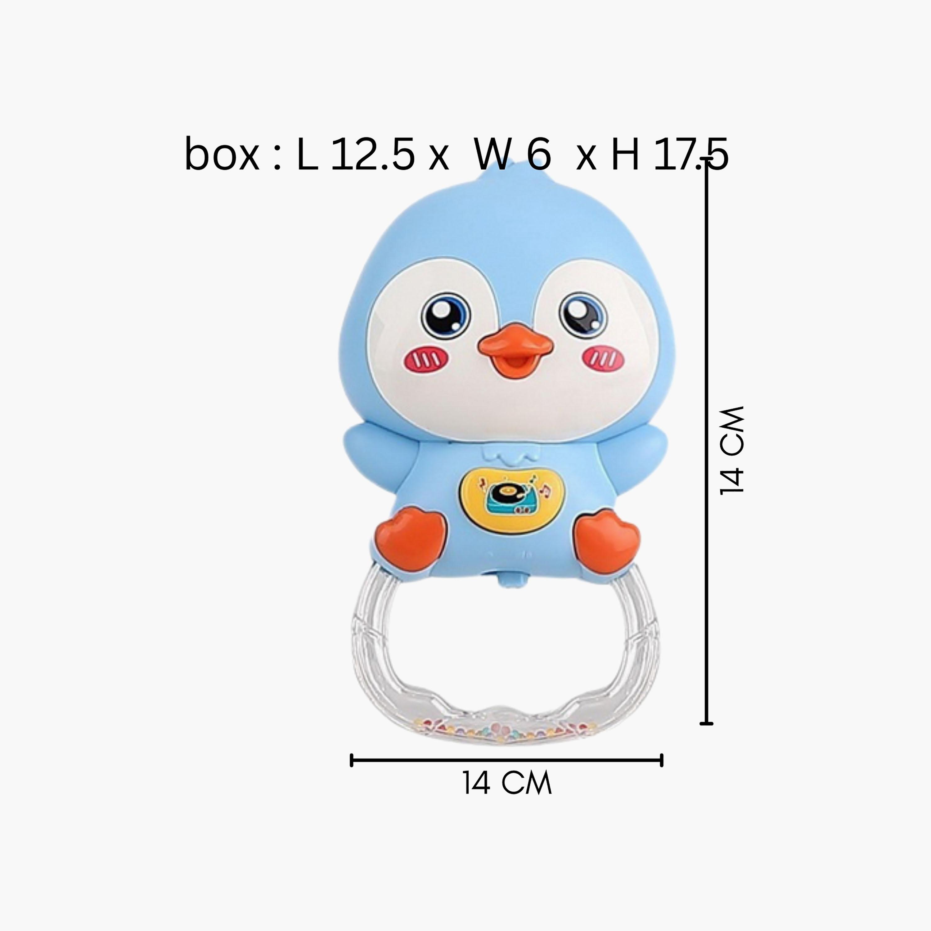 Little Angel Musical Penguin Rattle Toy-toys-babyandtoddlertoys-rattlesandteethers-image-8