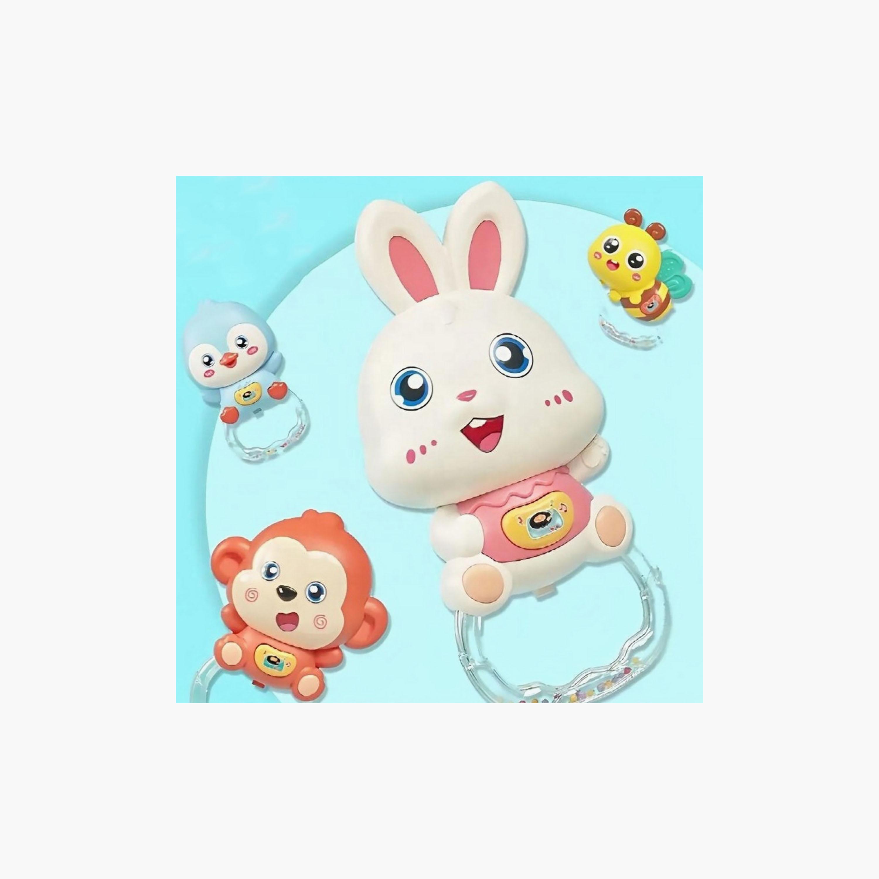 Little Angel Musical Bunny Rattle Toy-toys-babyandtoddlertoys-rattlesandteethers-image-5