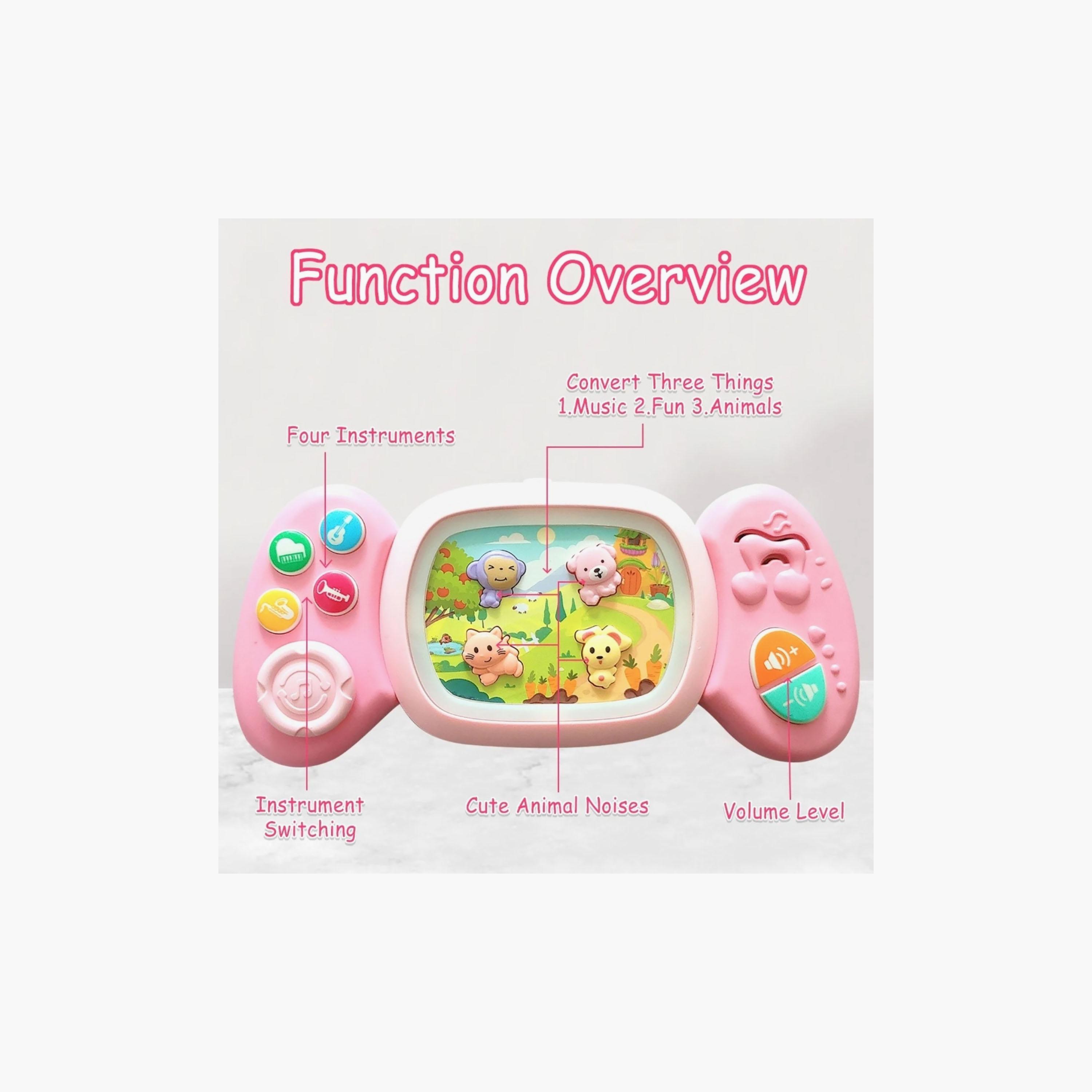 Little Angel Musical Gaming Console Toy with Light and Sound-toys-babyandtoddlertoys-lightsandmusicaltoys-image-3