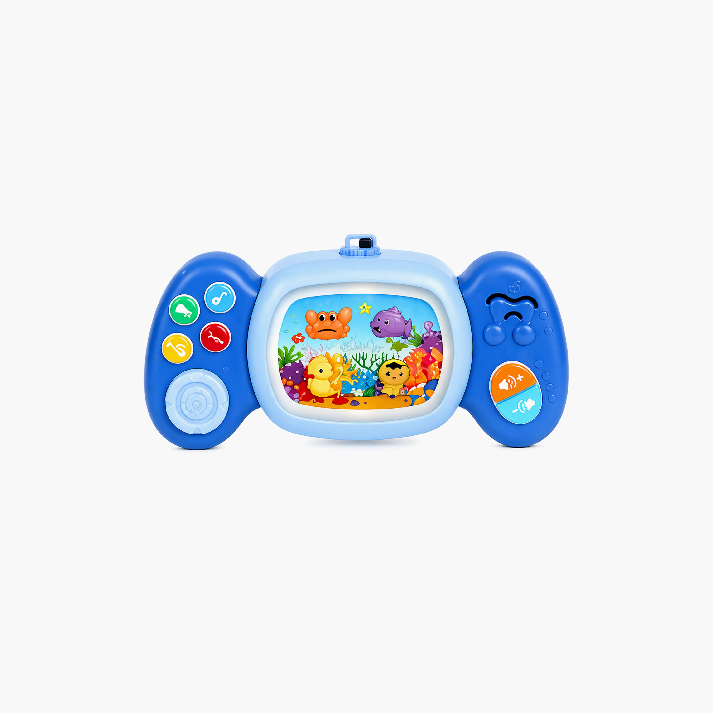 Little Angel Musical Gaming Console Toy with Light & Aquatic Animal Buttons-toys-babyandtoddlertoys-lightsandmusicaltoys-image-1