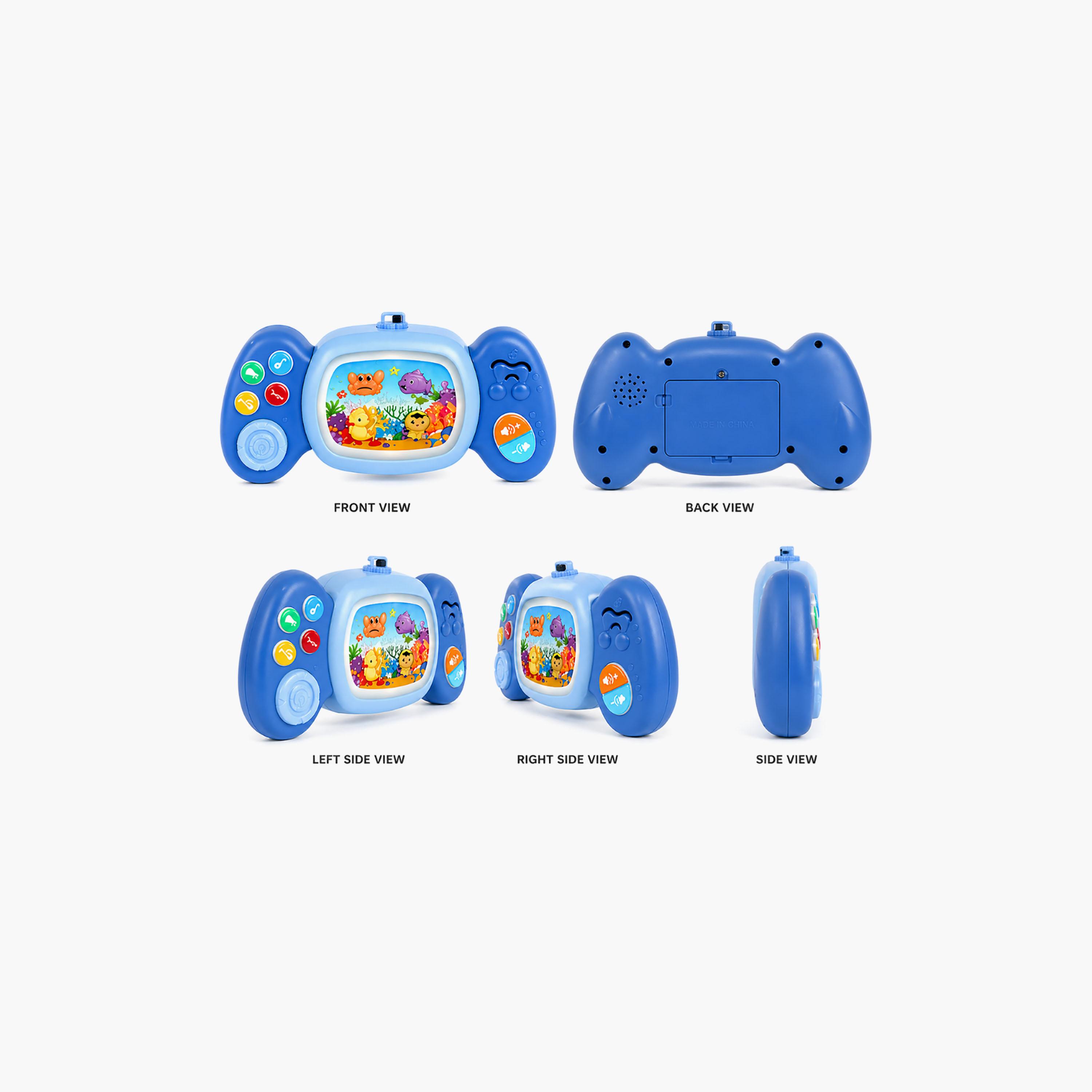 Little Angel Musical Gaming Console Toy with Light & Aquatic Animal Buttons-toys-babyandtoddlertoys-lightsandmusicaltoys-image-2