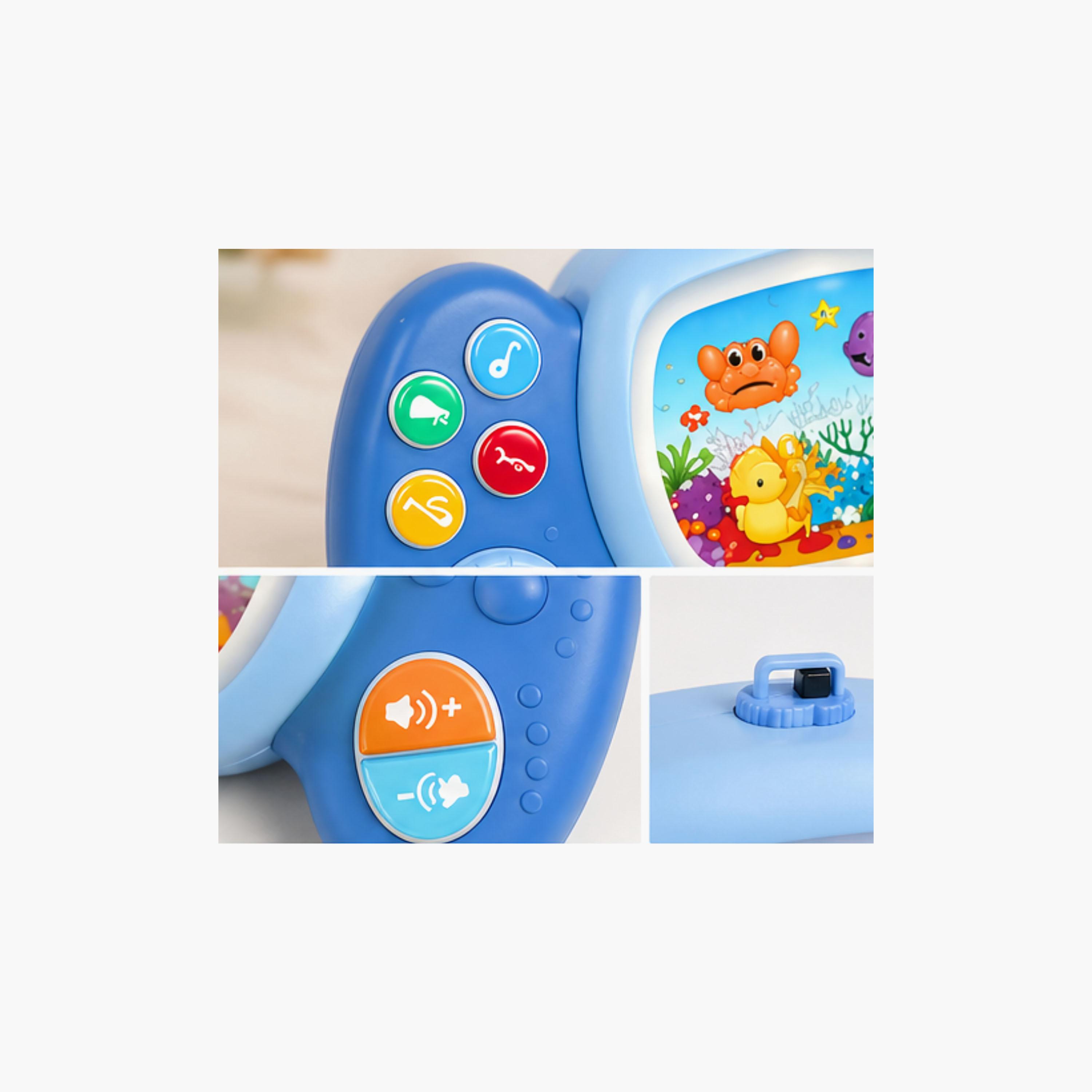 Little Angel Musical Gaming Console Toy with Light & Aquatic Animal Buttons-toys-babyandtoddlertoys-lightsandmusicaltoys-image-5