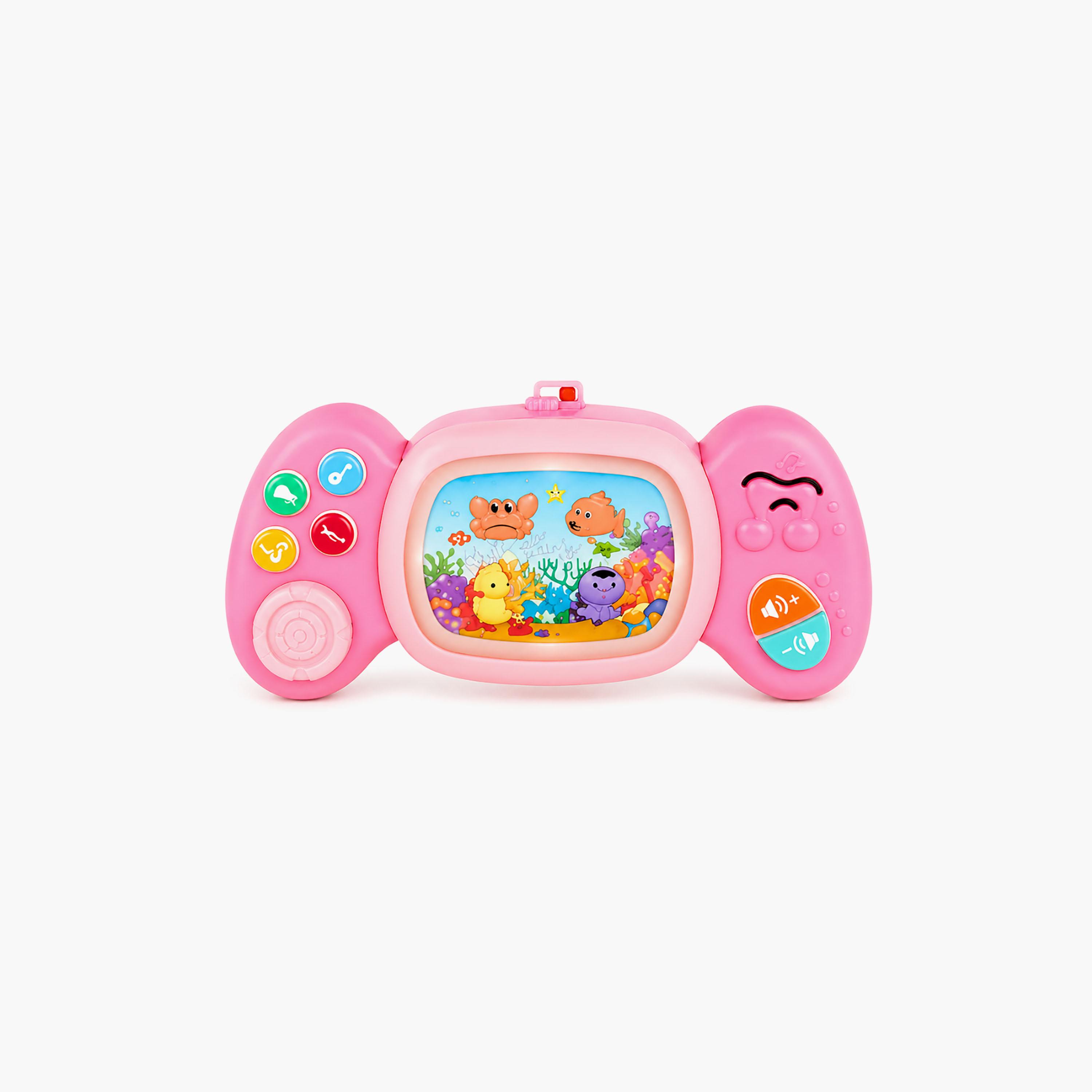 Little Angel Musical Gaming Console Toy with Light & Aquatic Animal Buttons-toys-babyandtoddlertoys-lightsandmusicaltoys-image-1