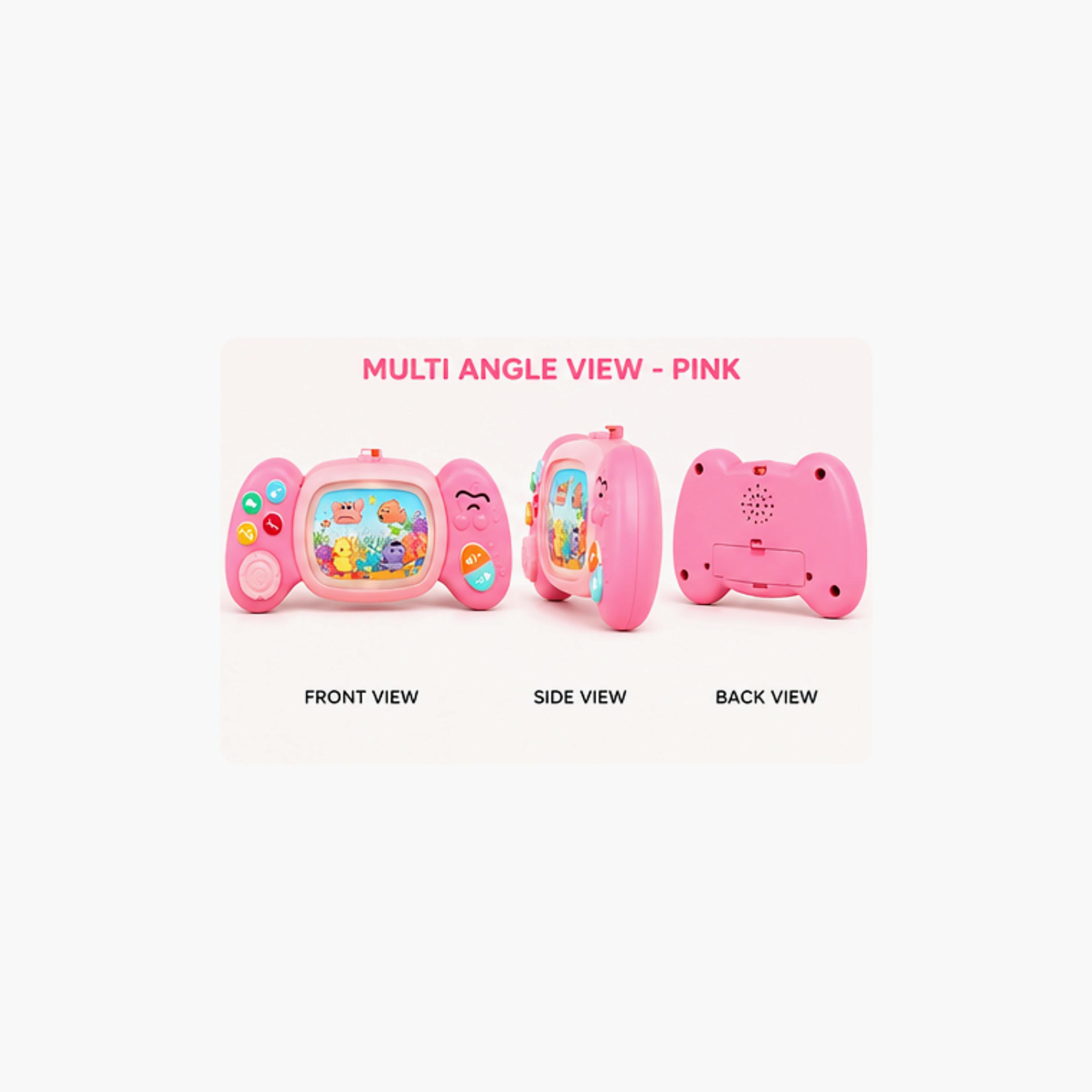 Little Angel Musical Gaming Console Toy with Light & Aquatic Animal Buttons-toys-babyandtoddlertoys-lightsandmusicaltoys-image-3
