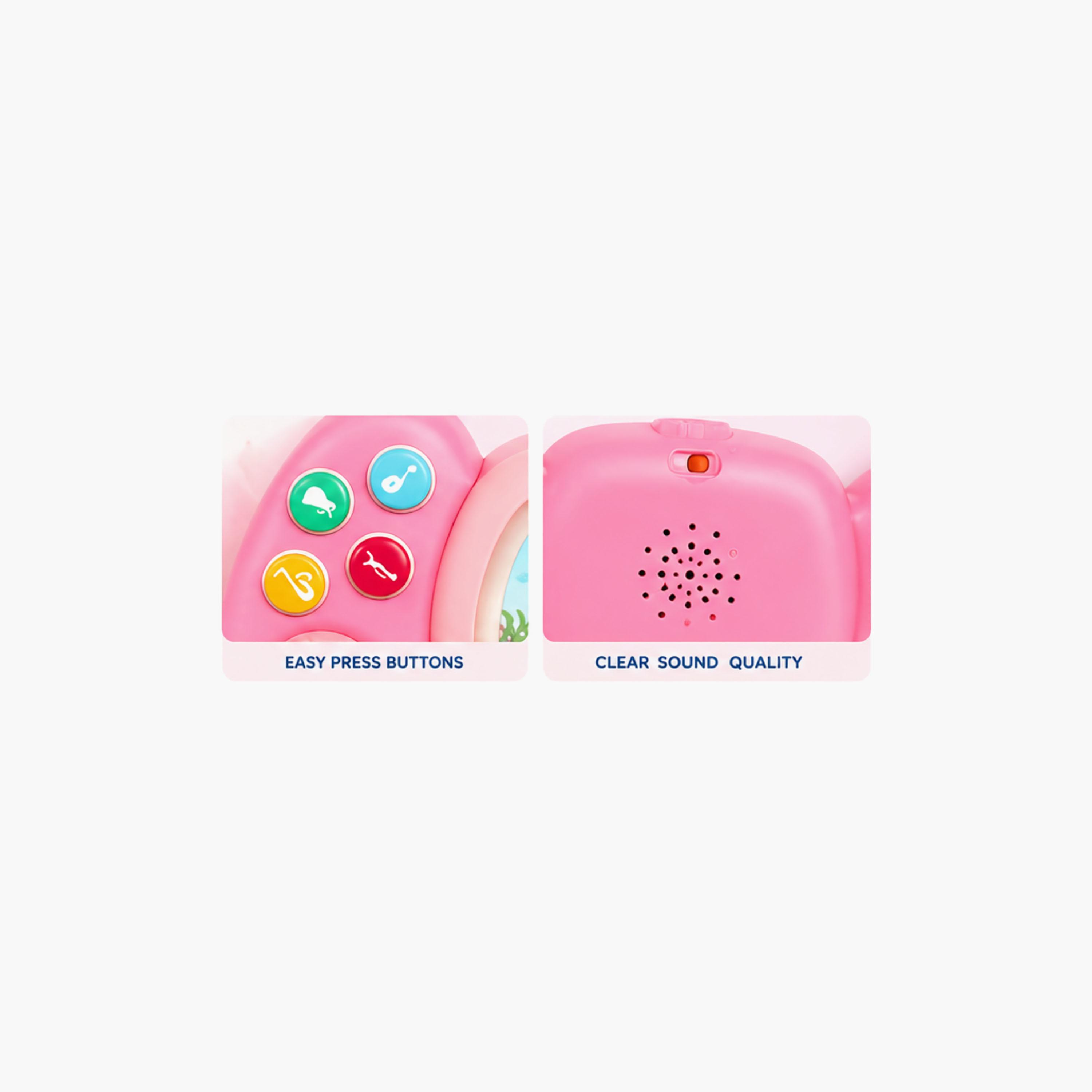 Little Angel Musical Gaming Console Toy with Light & Aquatic Animal Buttons-toys-babyandtoddlertoys-lightsandmusicaltoys-image-4