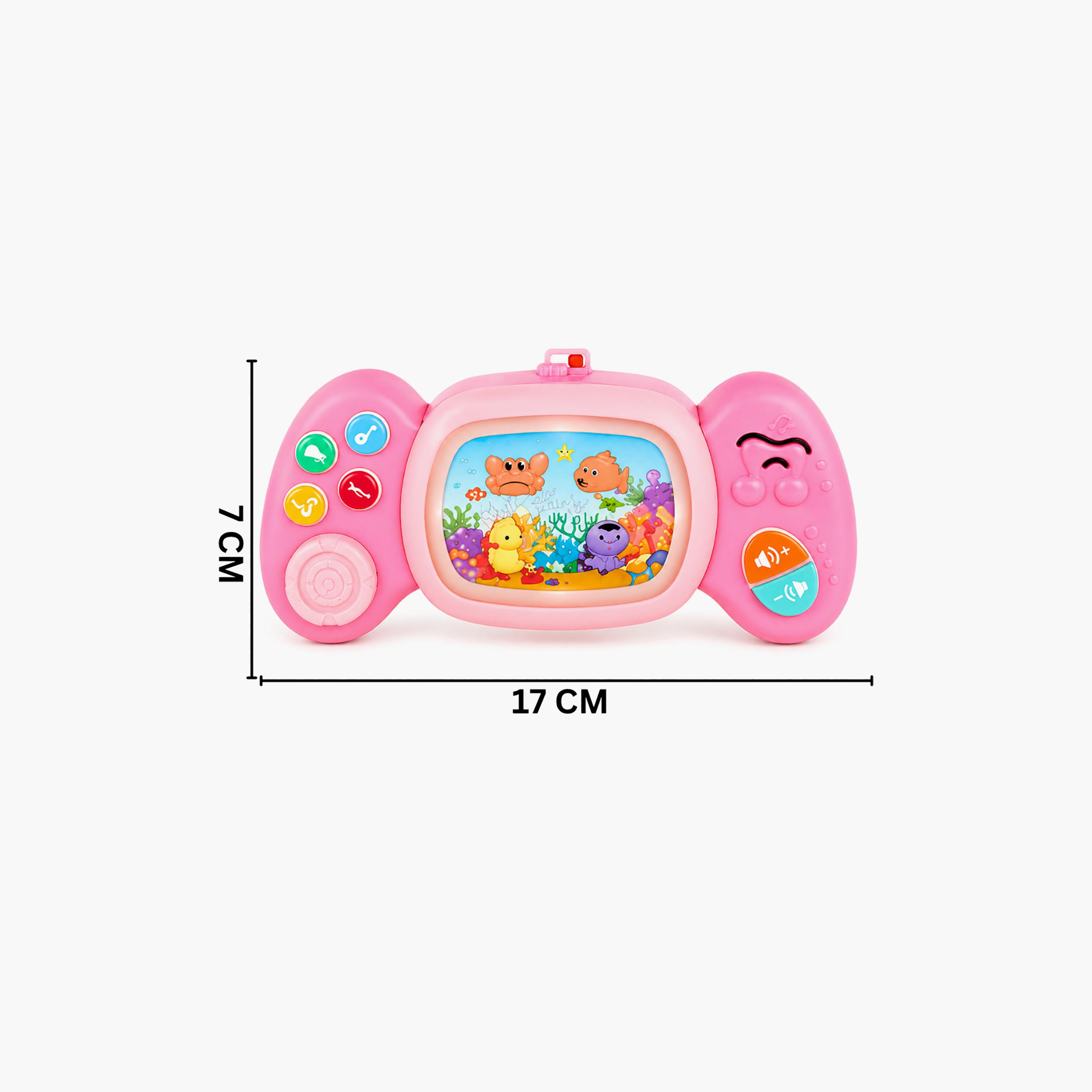Little Angel Musical Gaming Console Toy with Light & Aquatic Animal Buttons-toys-babyandtoddlertoys-lightsandmusicaltoys-image-8