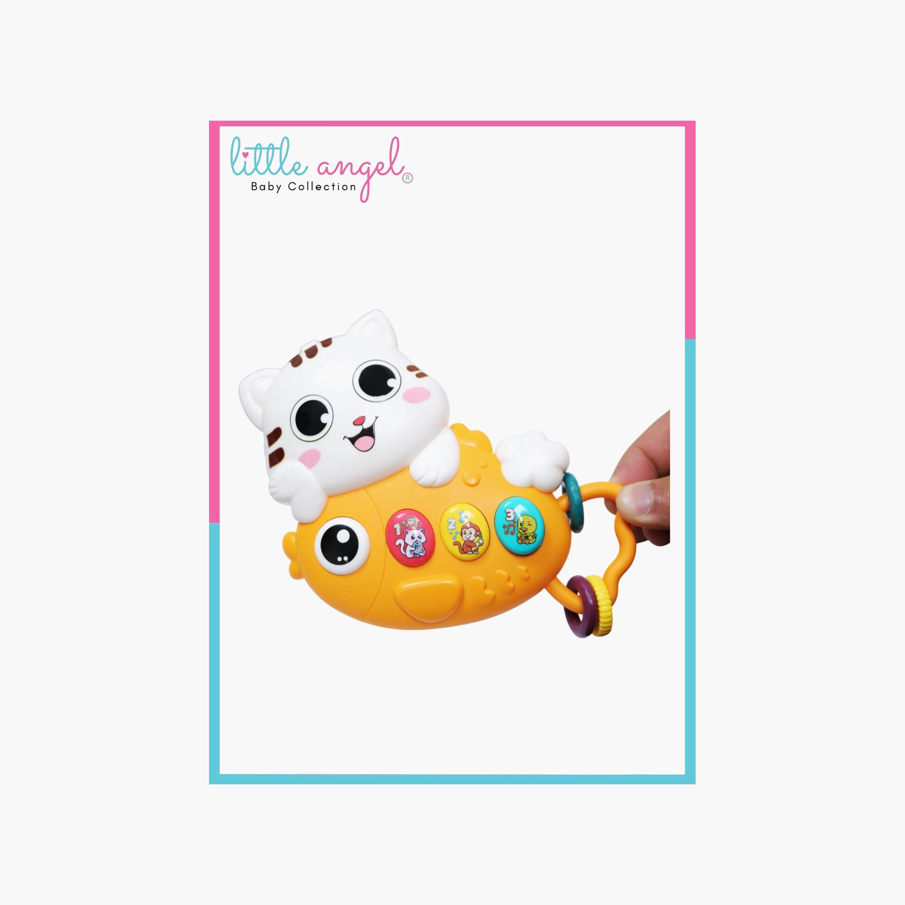 لعبة تعليمية تفاعلية موسيقية على شكل حيوان من ليتل أنجل-toys-babyandtoddlertoys-learningtoys-image-3