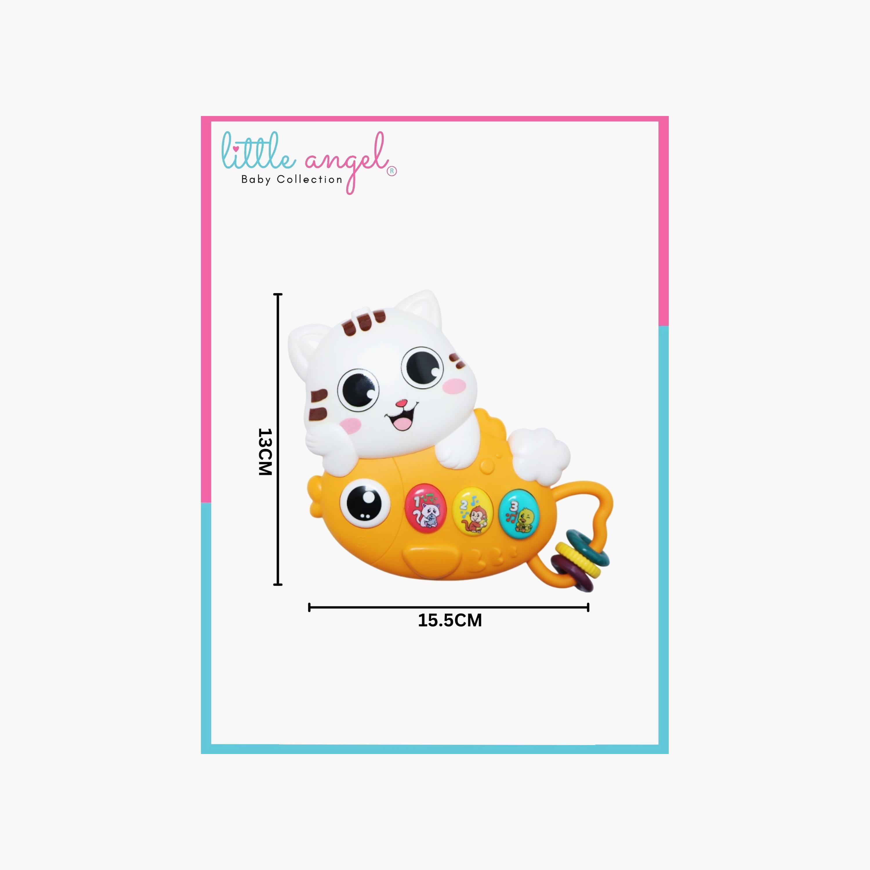 لعبة تعليمية تفاعلية موسيقية على شكل حيوان من ليتل أنجل-toys-babyandtoddlertoys-learningtoys-image-6