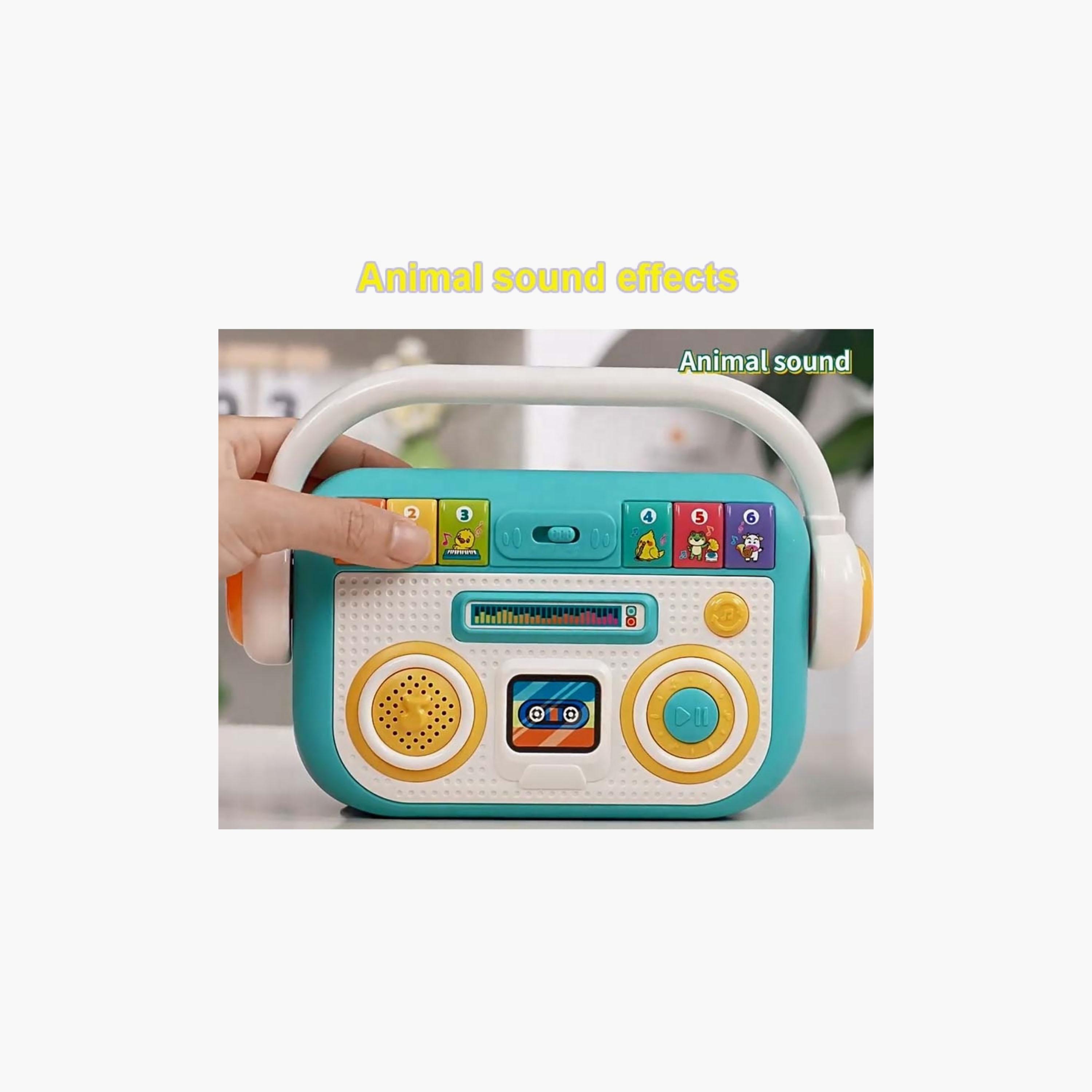 Little Angel Musical Learning Radio Toy with Light and Sound-toys-babyandtoddlertoys-lightsandmusicaltoys-image-2