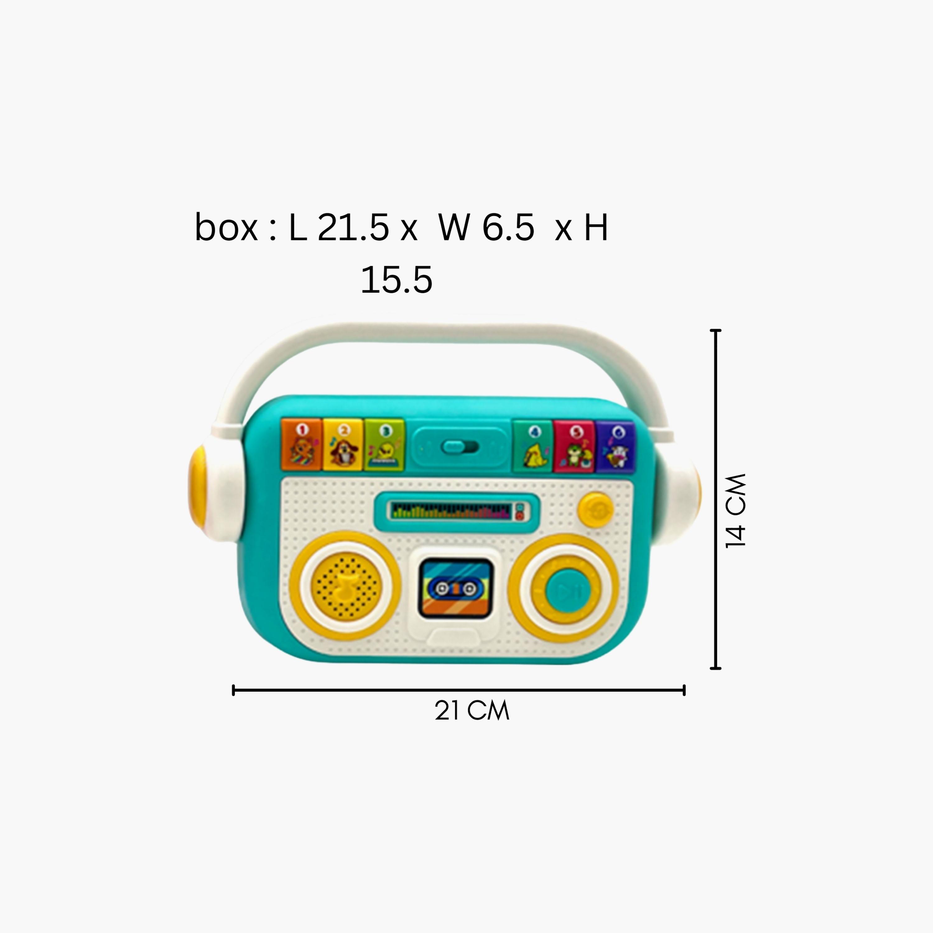 Little Angel Musical Learning Radio Toy with Light and Sound-toys-babyandtoddlertoys-lightsandmusicaltoys-image-9