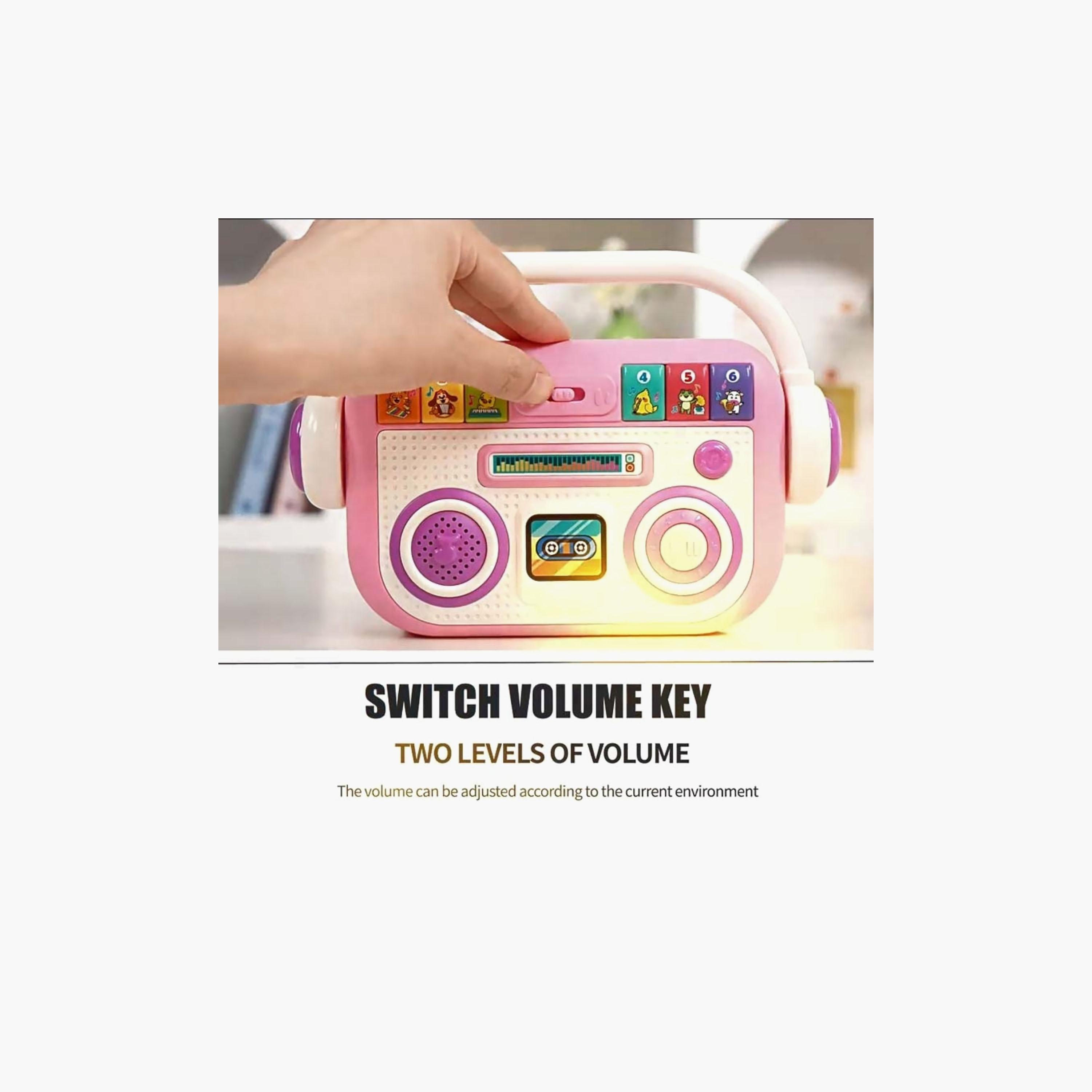 Little Angel Musical Learning Radio Toy with Light and Sound-toys-babyandtoddlertoys-lightsandmusicaltoys-image-4