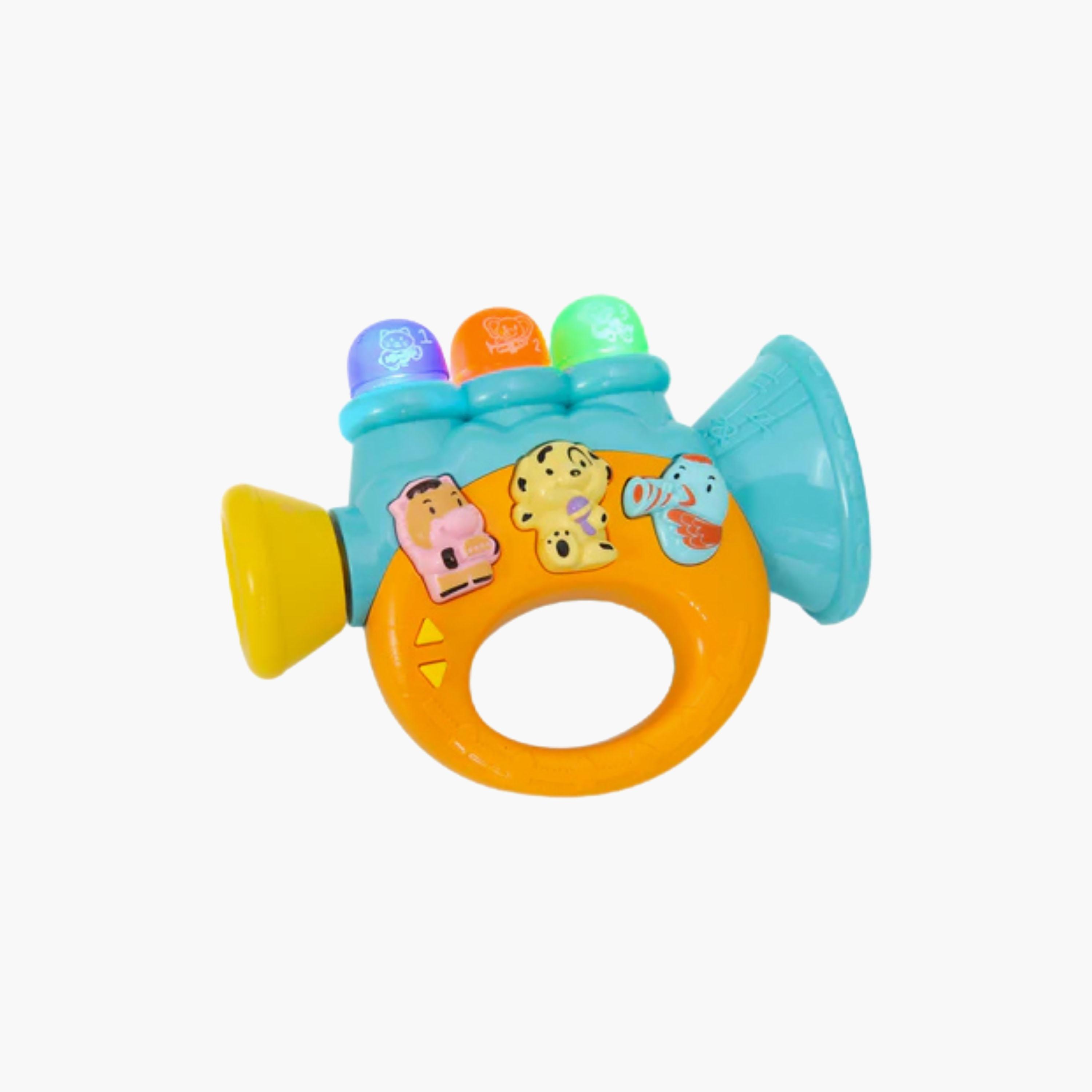 Little Angel Musical Horn Toy with Light & Sound-toys-babyandtoddlertoys-lightsandmusicaltoys-image-1