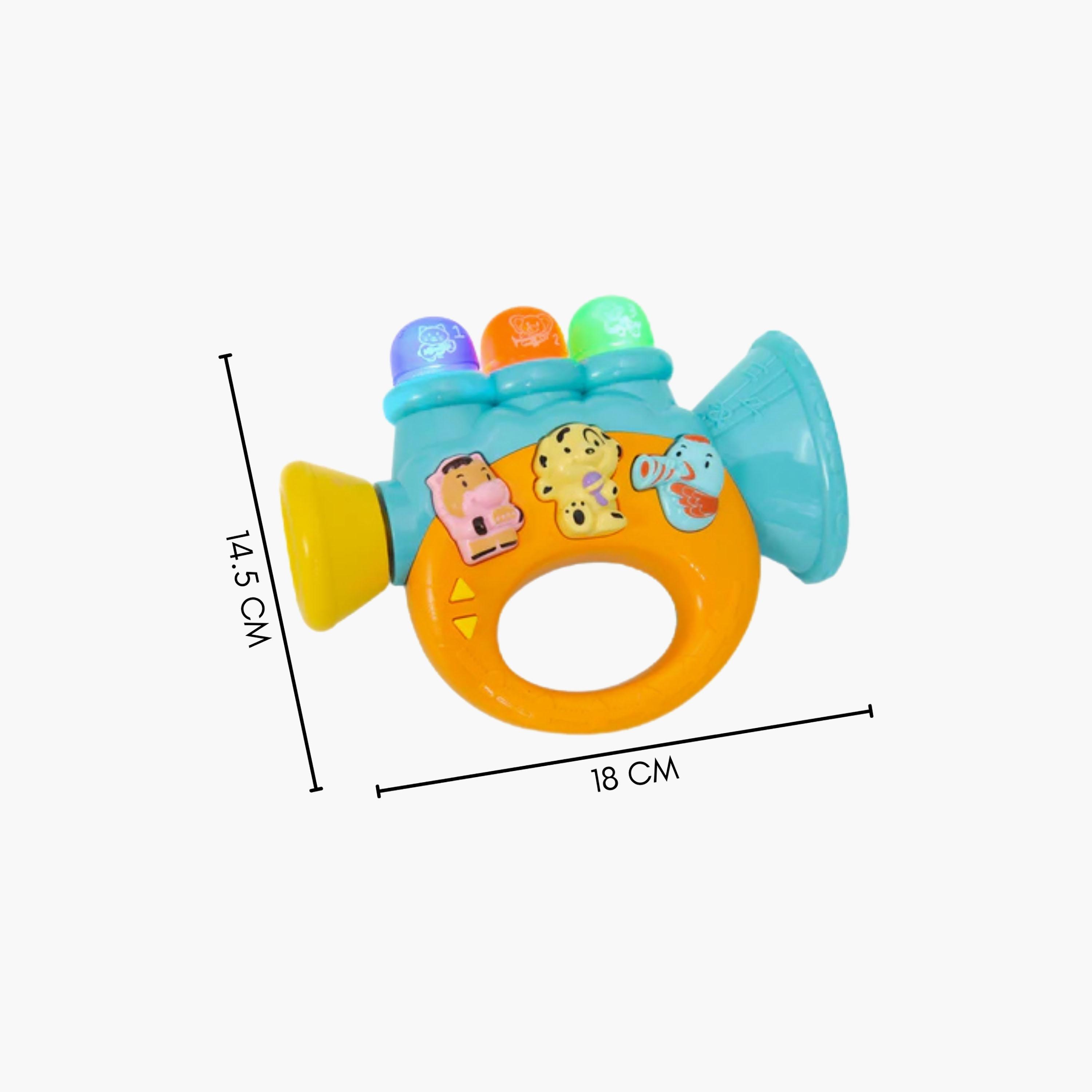 Little Angel Musical Horn Toy with Light & Sound-toys-babyandtoddlertoys-lightsandmusicaltoys-image-6