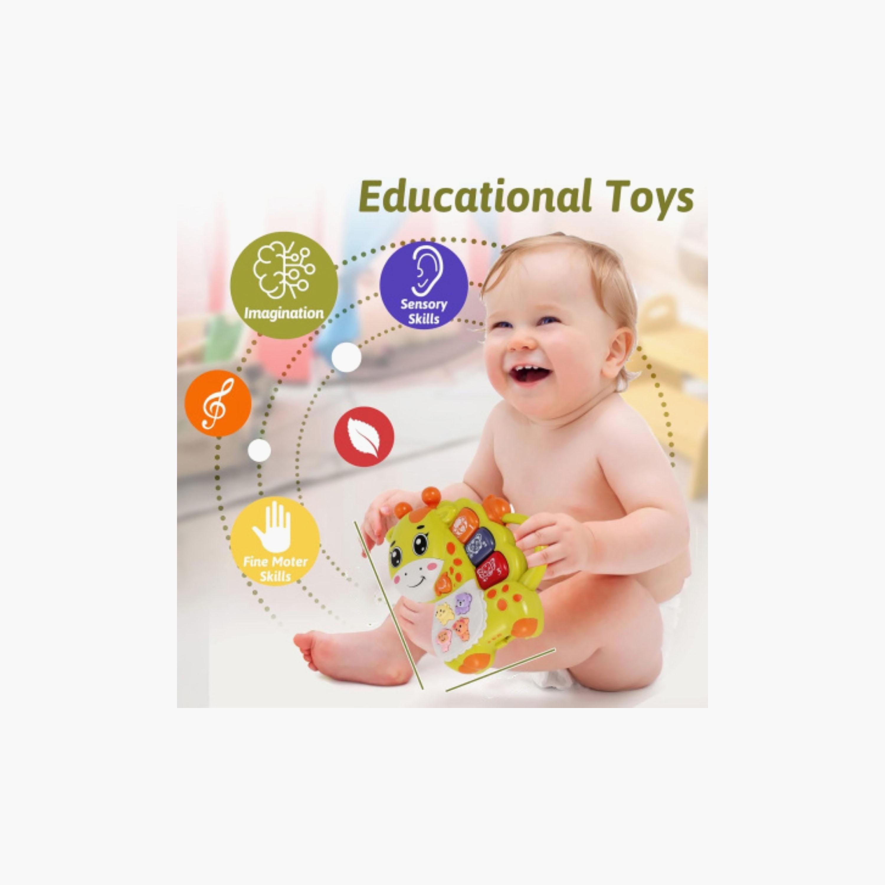 لعبة زرافة تعليمية موسيقية من ليتل أنجل-toys-babyandtoddlertoys-learningtoys-image-6