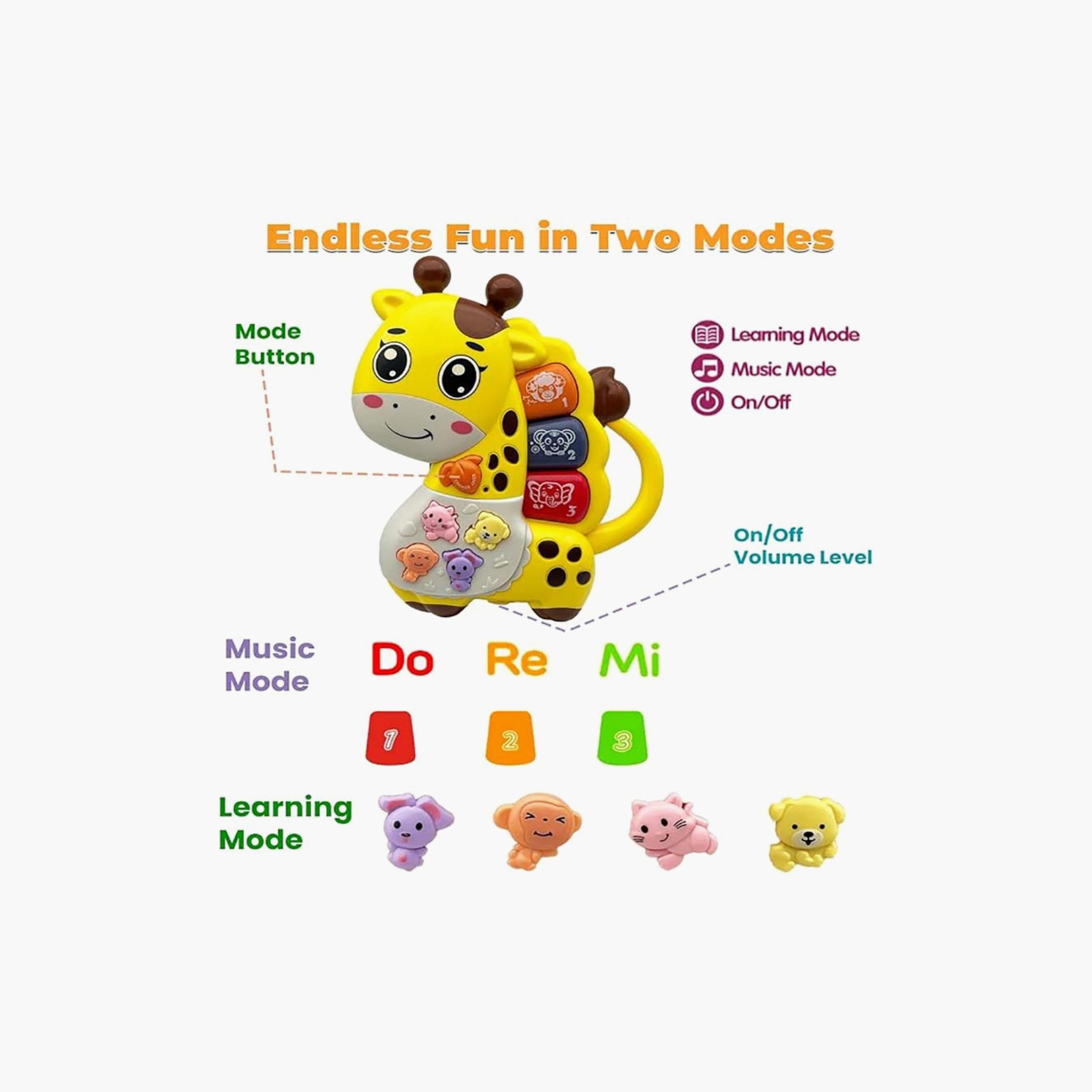Little Angel Musical Giraffe Learning Toy-toys-babyandtoddlertoys-learningtoys-image-5