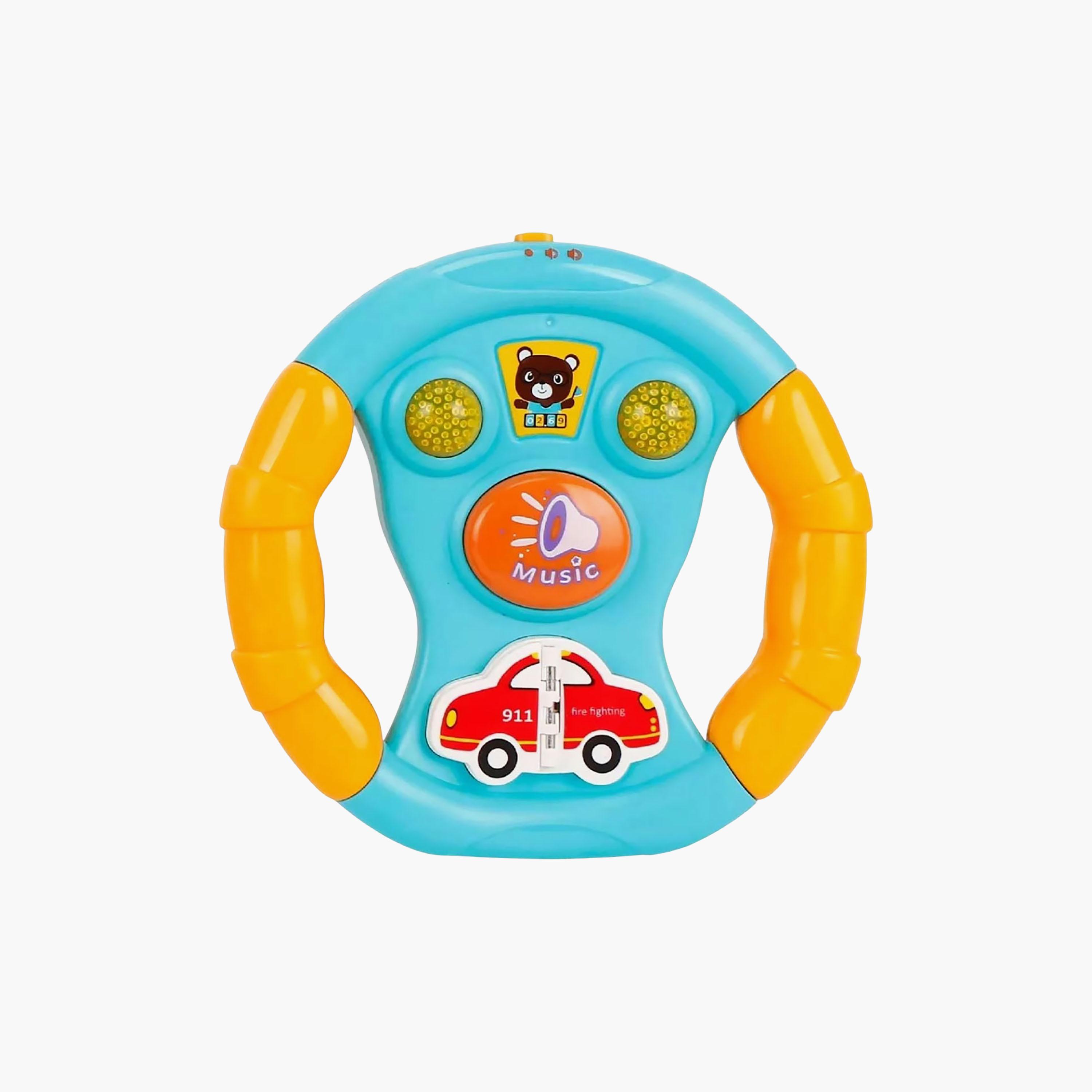 Little Angel Musical Steering Wheel Toy with Light & Sound-toys-babyandtoddlertoys-lightsandmusicaltoys-image-1